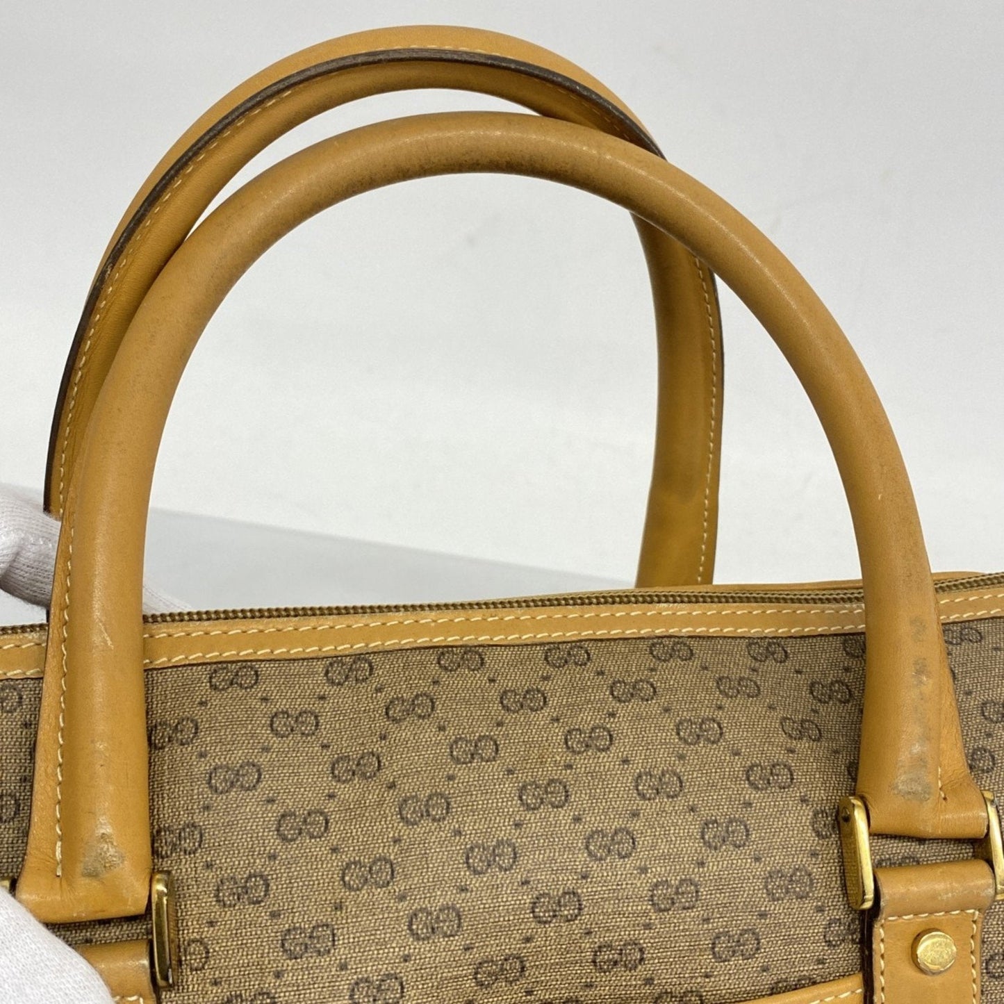 Gucci Brown Pvc Handbag
