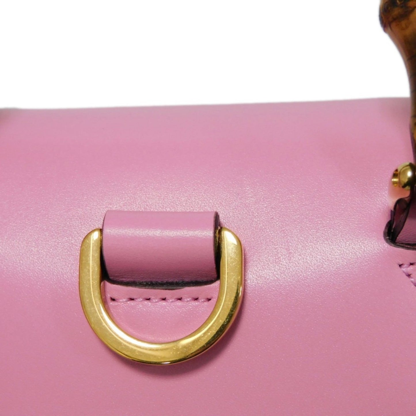 Gucci Pink Leather Handbag Shoulder Bag