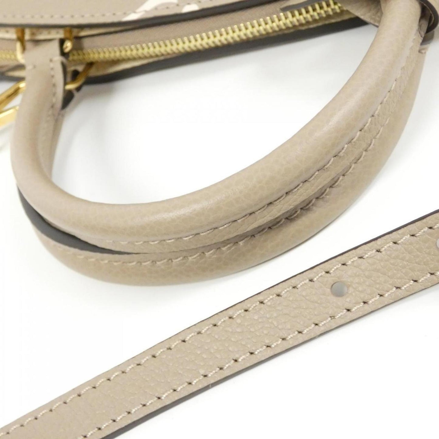 Louis Vuitton Tourterelle Leather Handbag Shoulder Bag