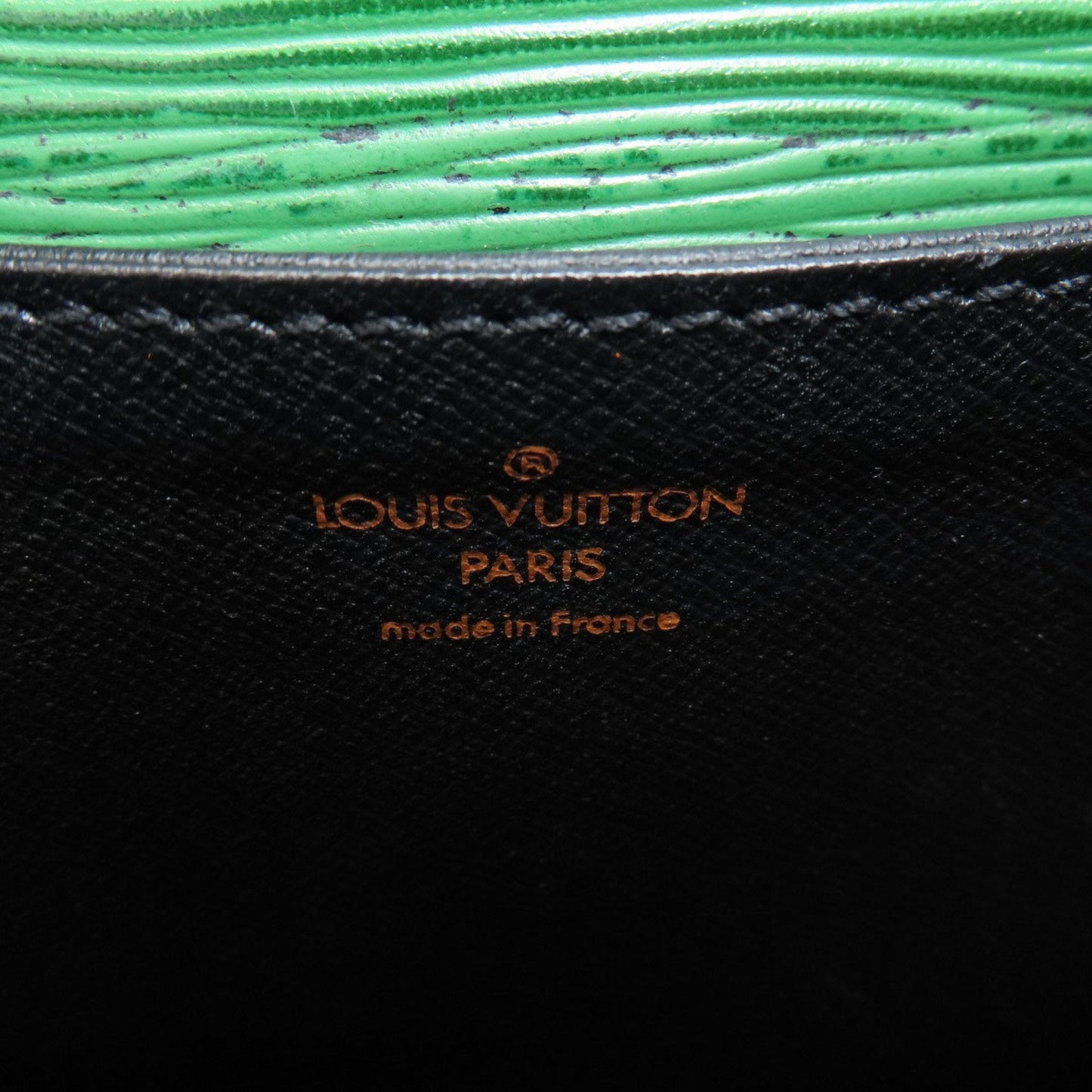 Louis Vuitton Epi Green Epi Leather Shoulder Bag
