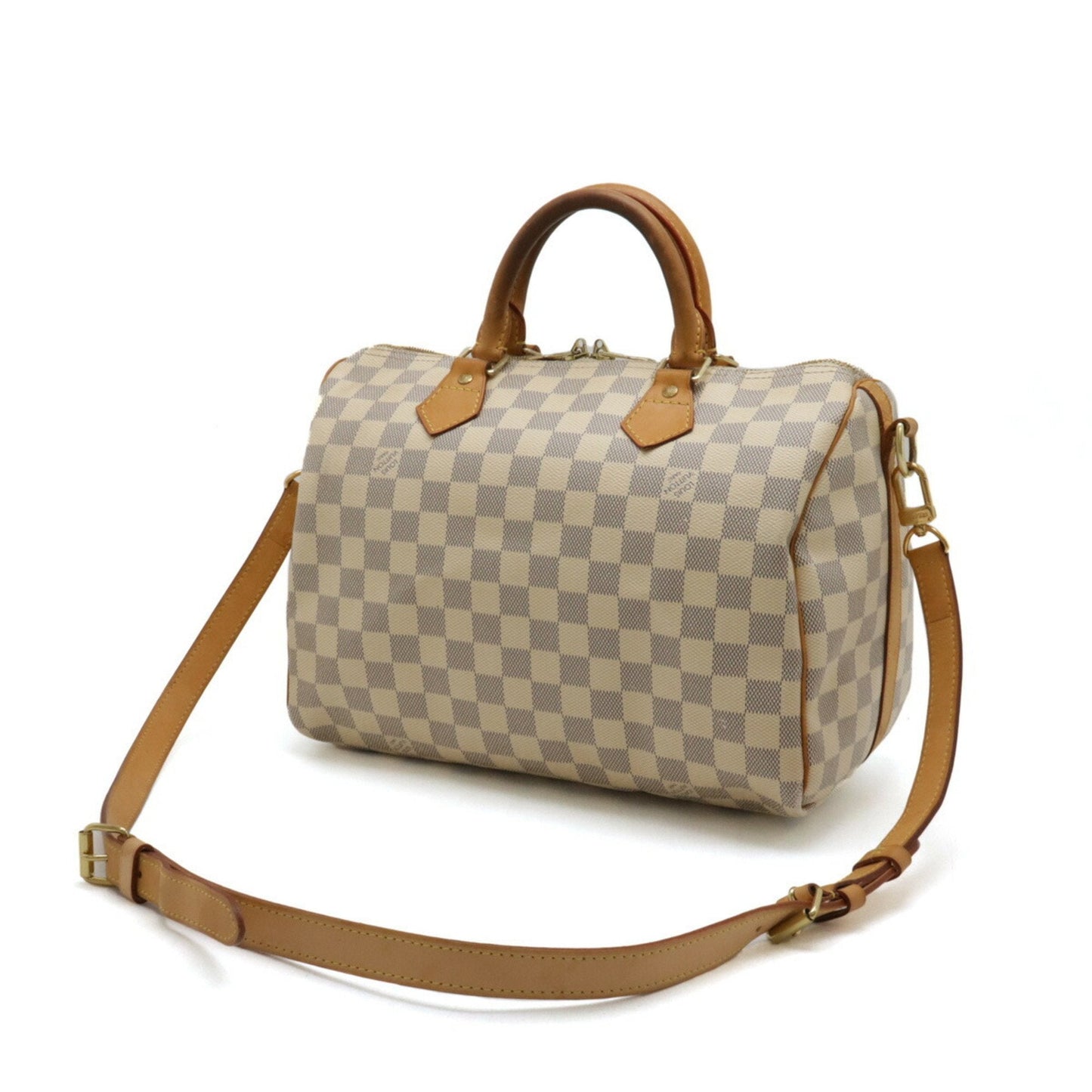 Louis Vuitton Ivory Damier Azur Handbag Shoulder Bag