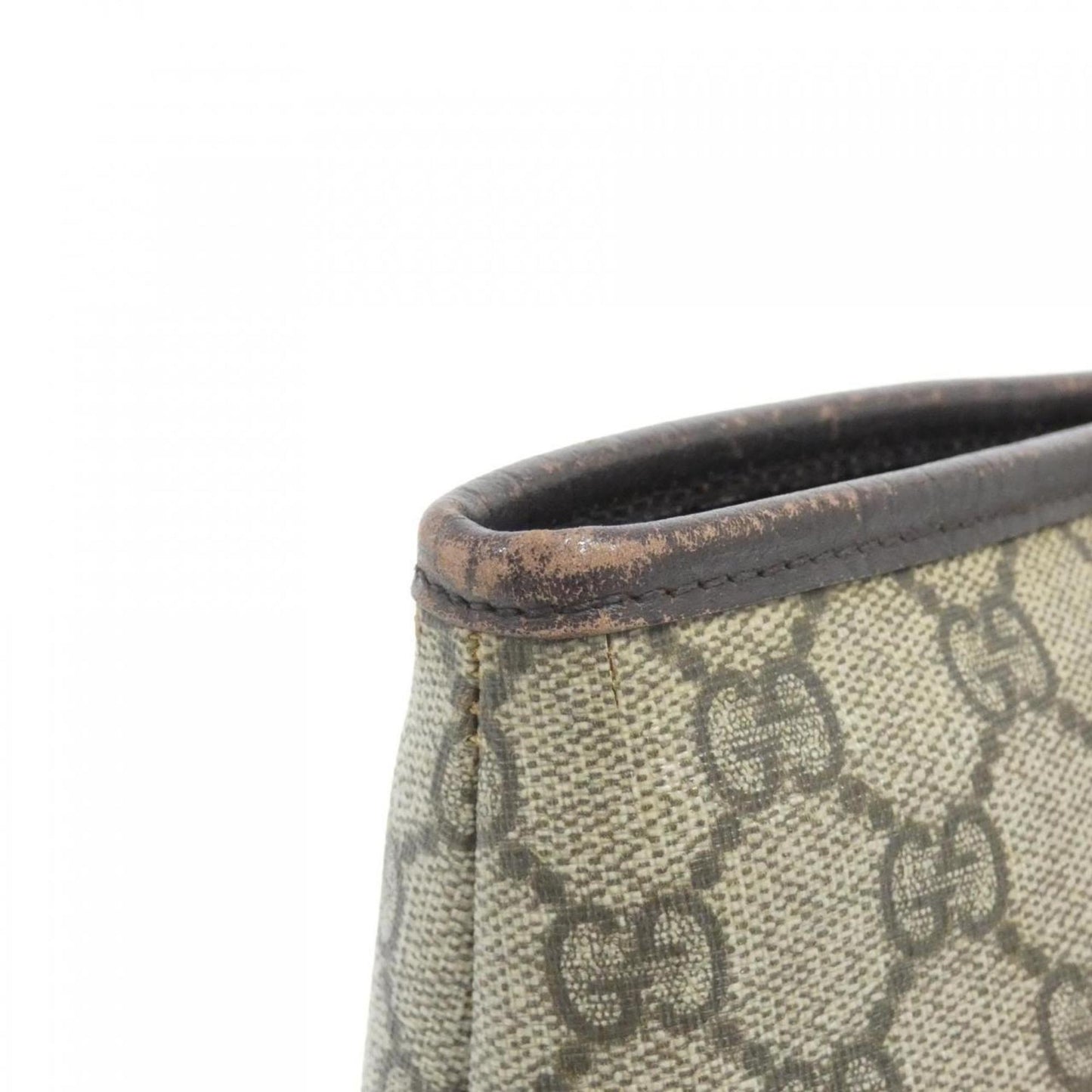 Gucci Beige Brown Gg Plus Tote Bag