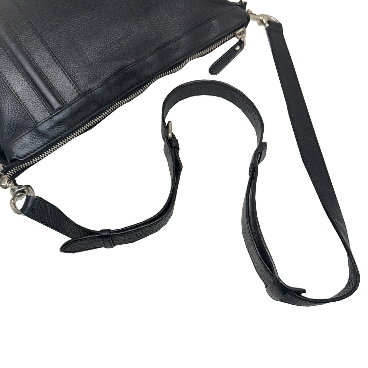 Gucci Black Leather Shoulder Bag