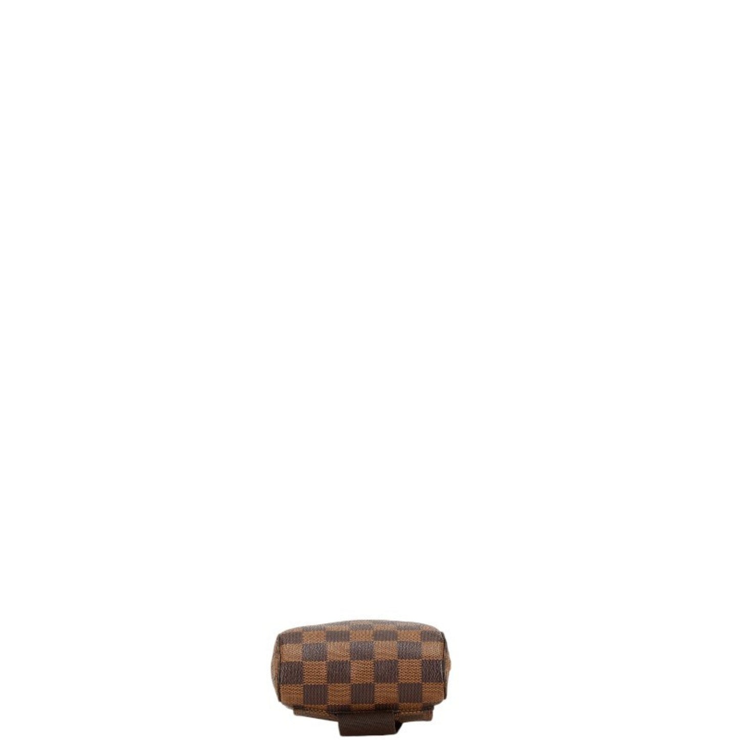 Louis Vuitton Brown Pvc Leather Shoulder Bag Sling Bag
