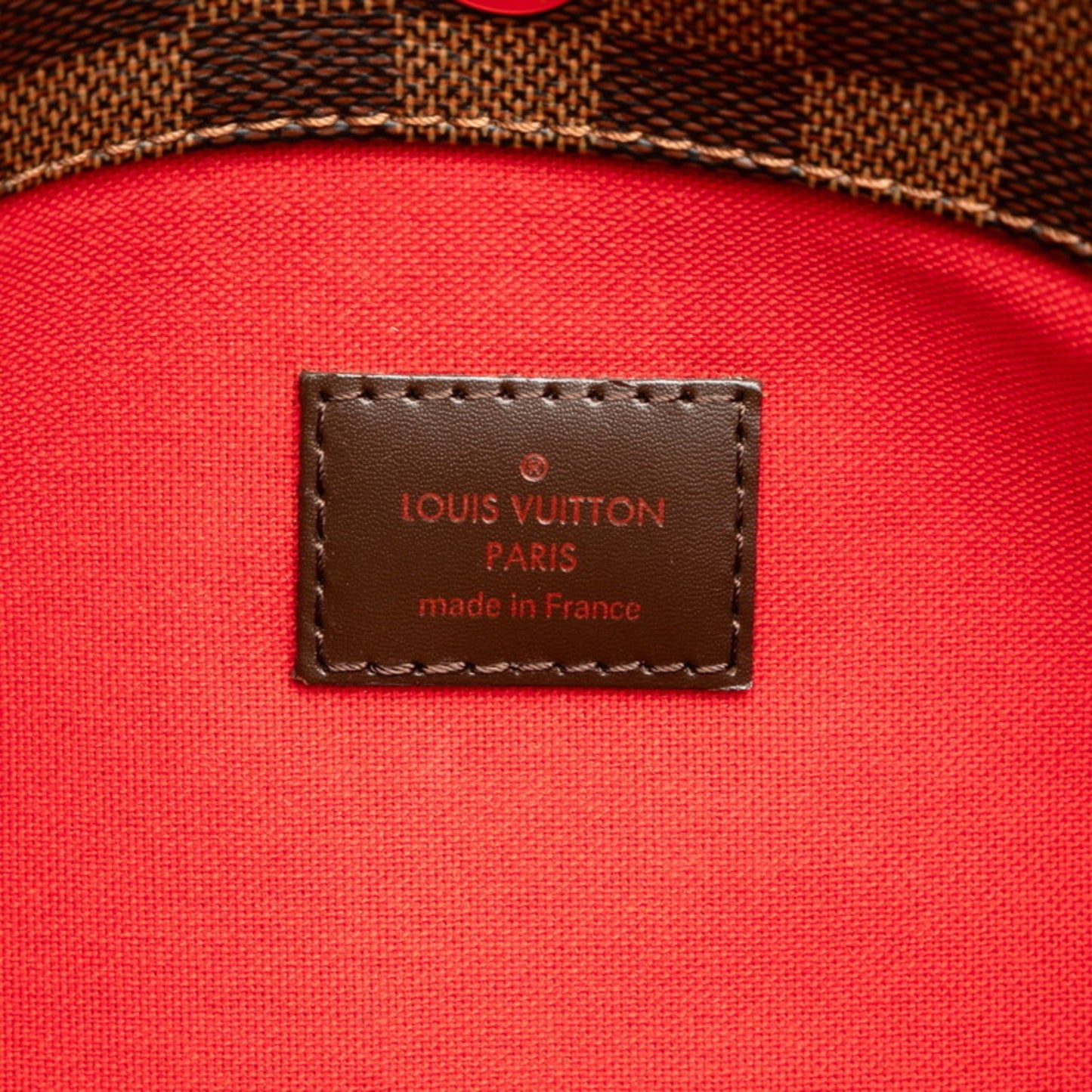 Louis Vuitton Brown Pvc Leather Shoulder Bag