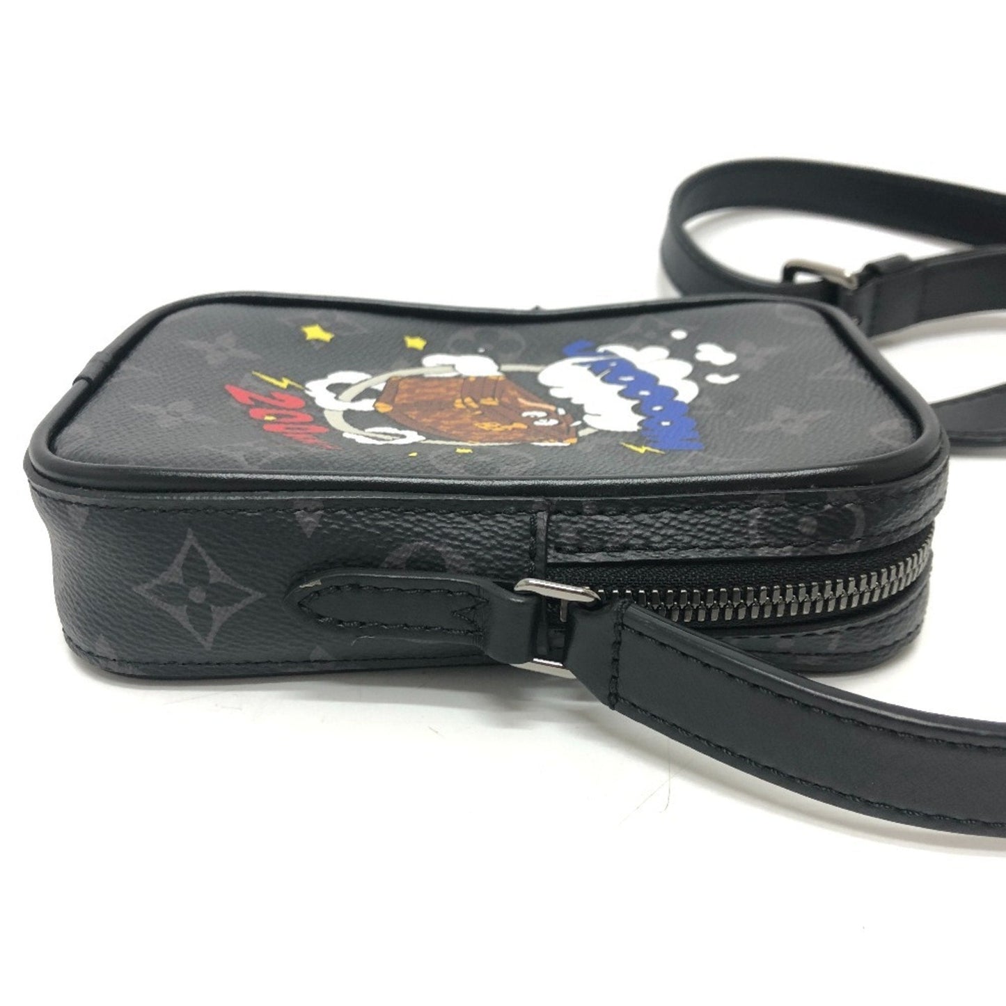 Louis Vuitton Black Monogram Eclipse Canvas Shoulder Bag