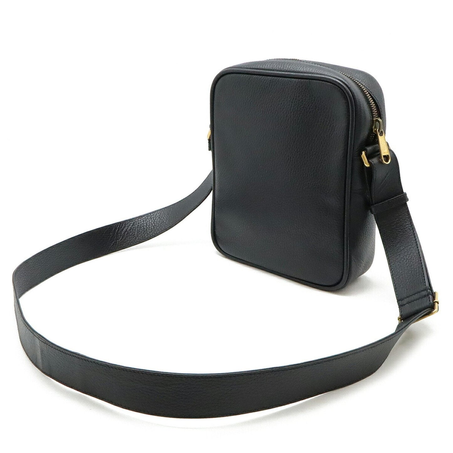 Gucci Black Leather Shoulder Bag