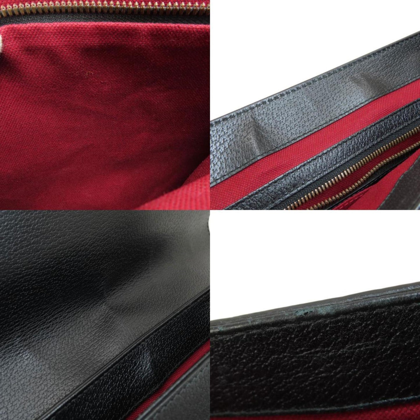 Gucci Black Leather Shoulder Bag