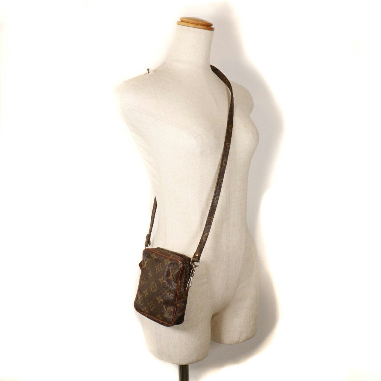 Louis Vuitton Brown Monogram Canvas Shoulder Bag