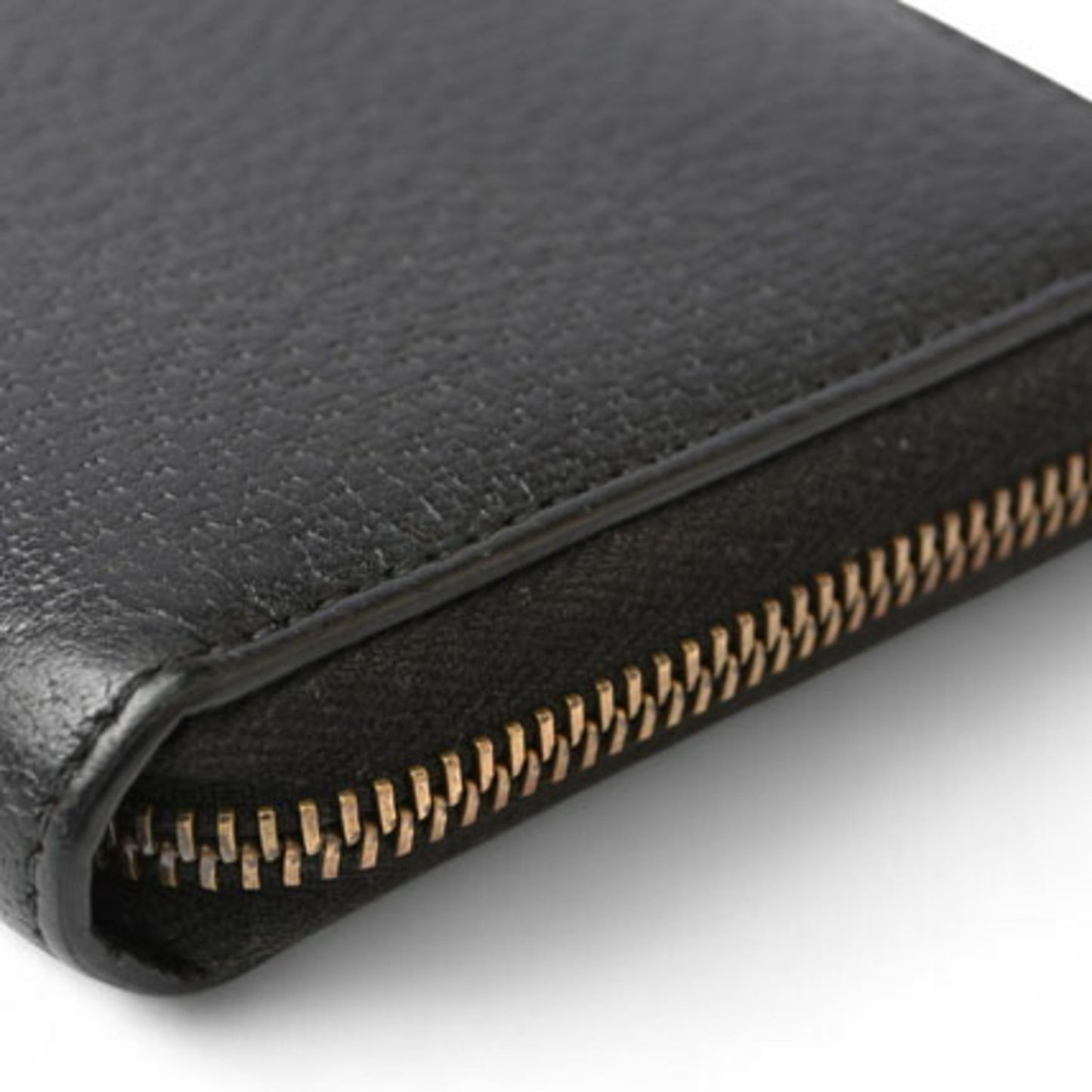 Gucci Animalier Black Leather Coin Purse/Coin Case