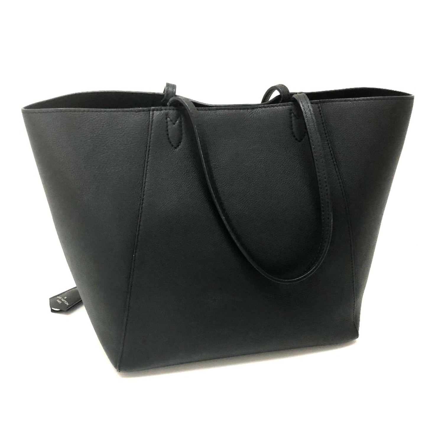 Louis Vuitton Black Leather Shoulder Bag