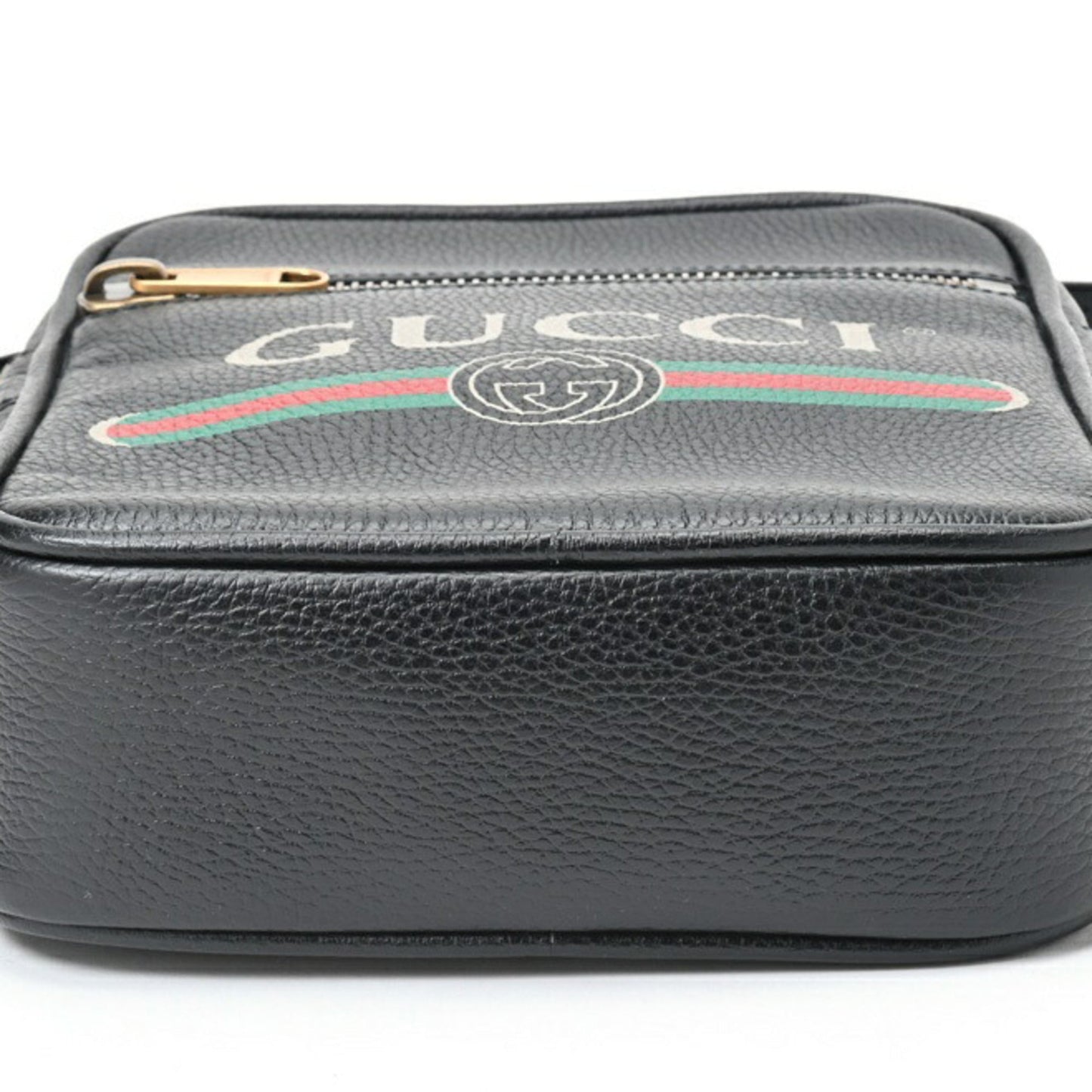 Gucci Black Leather Shoulder Bag