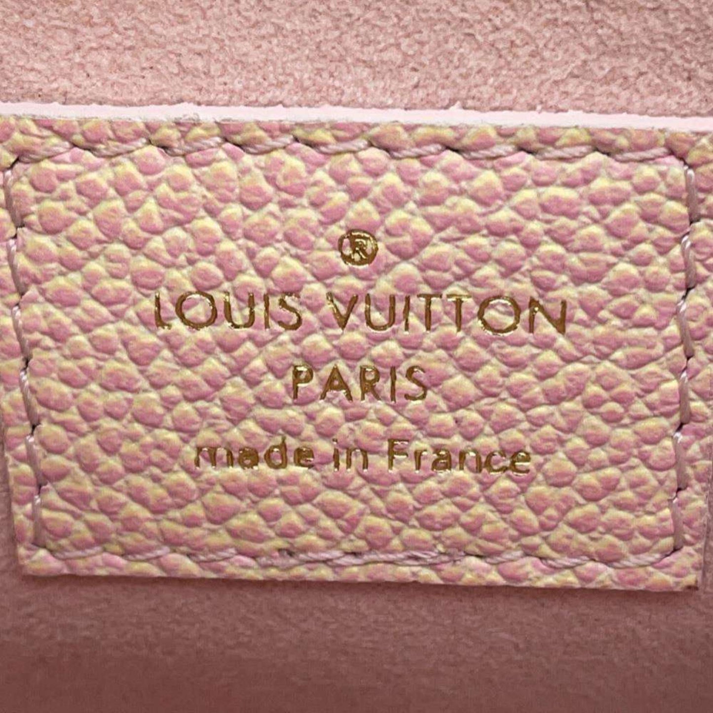 Louis Vuitton Monogram Empreinte Pink Monogram Empreinte Pochette Shoulder Bag