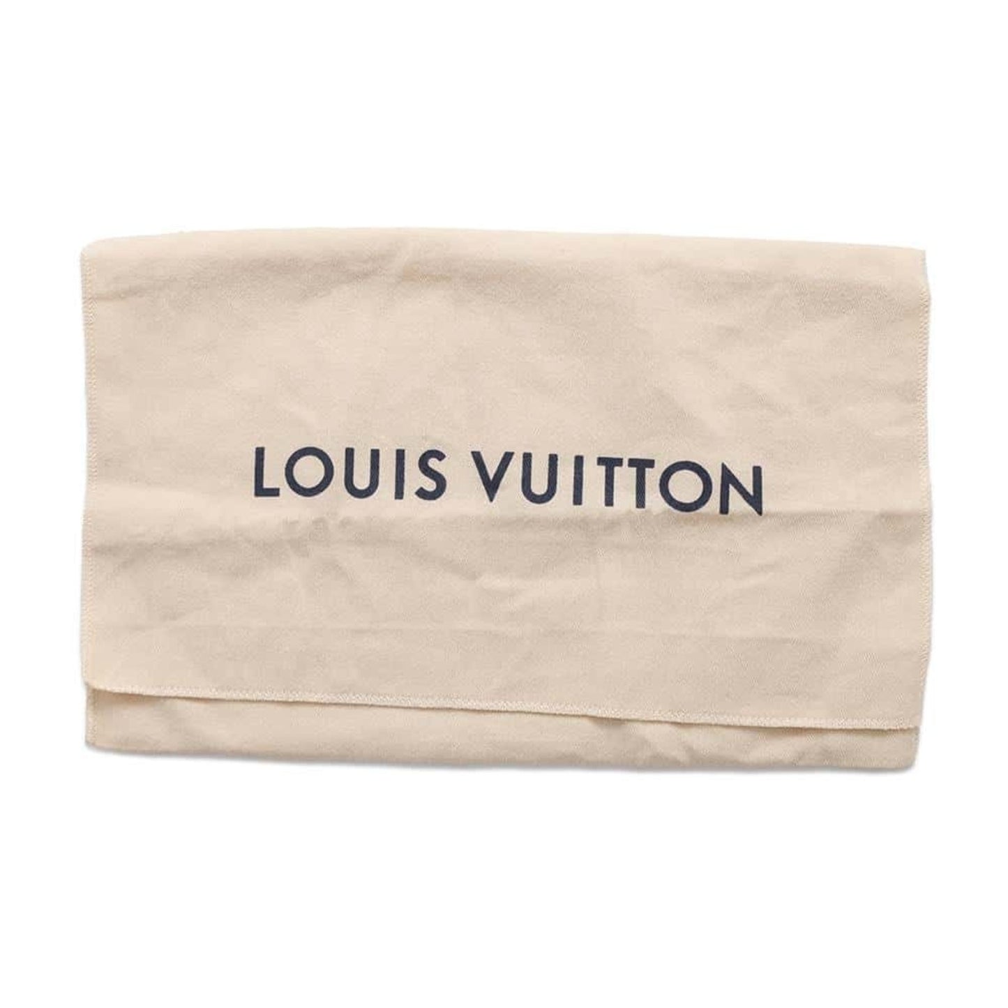 Louis Vuitton Brown Fuchsia Pink Monogram Chain/Shoulder Wallet