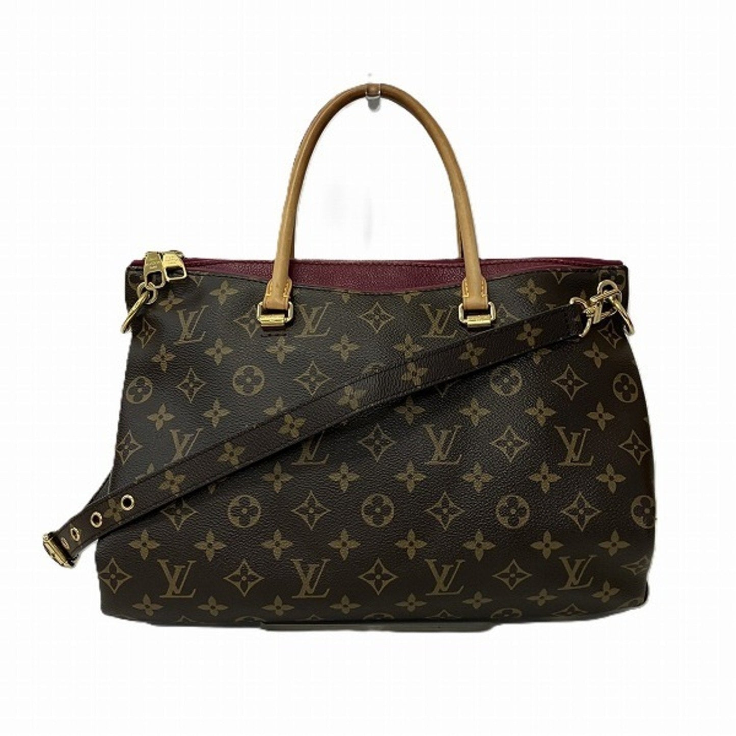Louis Vuitton Bordeaux Brown Handbag Shoulder Bag ()