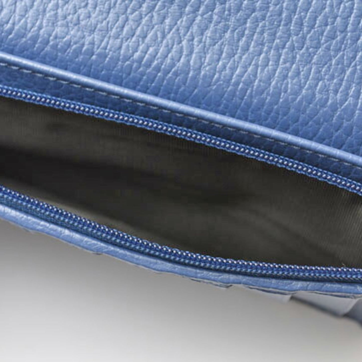 Gucci Black Blue Leather Coin Purse/Coin Case