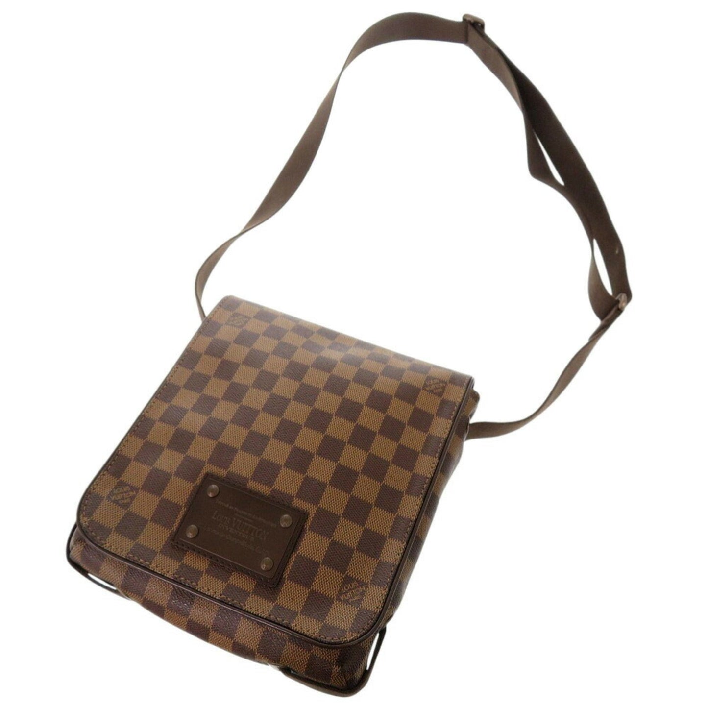 Louis Vuitton Ebene Damier Canvas Shoulder Bag