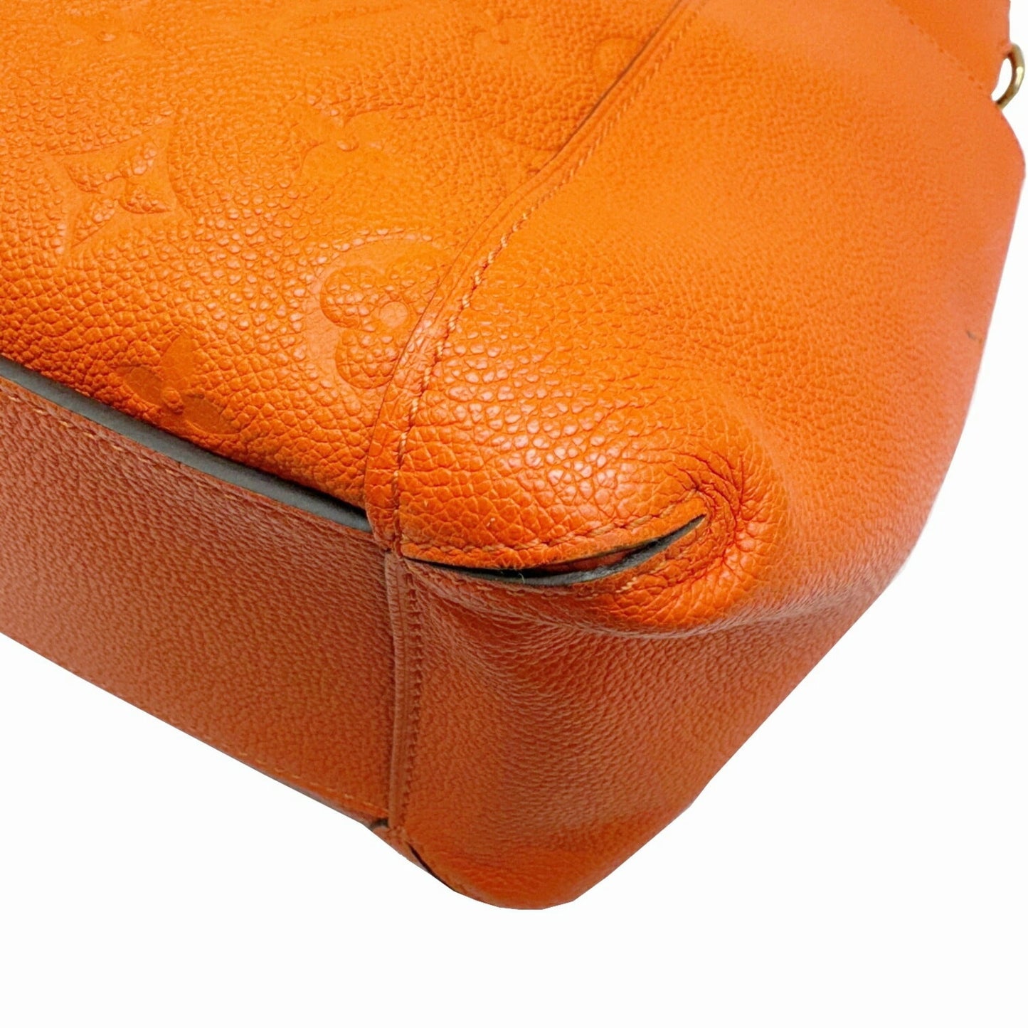 Louis Vuitton Orange Monogram Empreinte Shoulder Bag