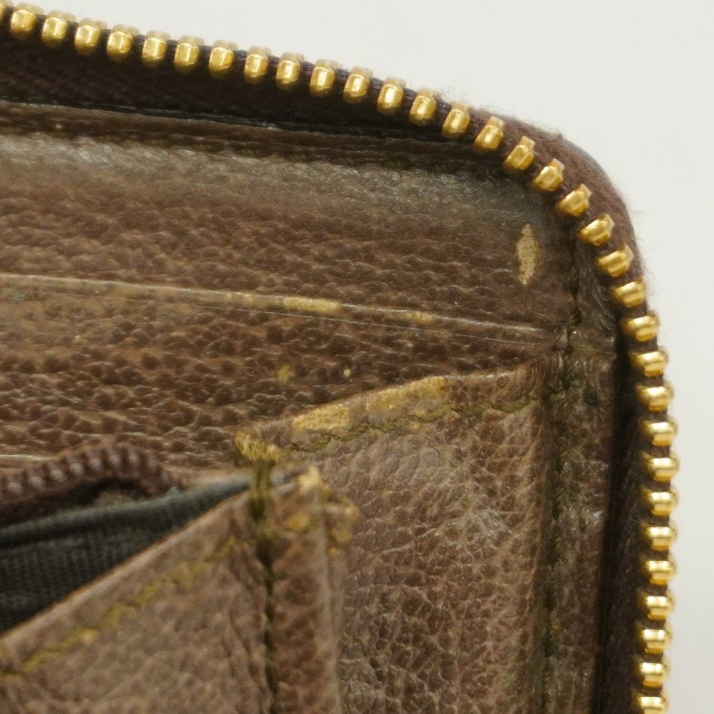 Gucci Brown Pvc Long Wallet (Bi-Fold)