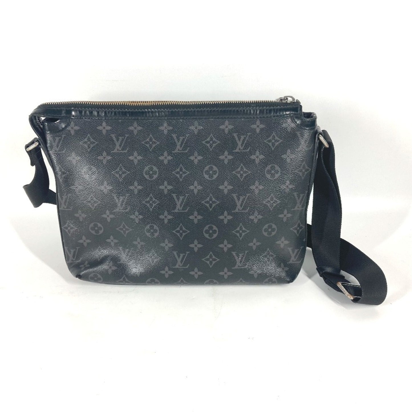 Louis Vuitton Black Monogram Eclipse Messenger Bag Shoulder Bag