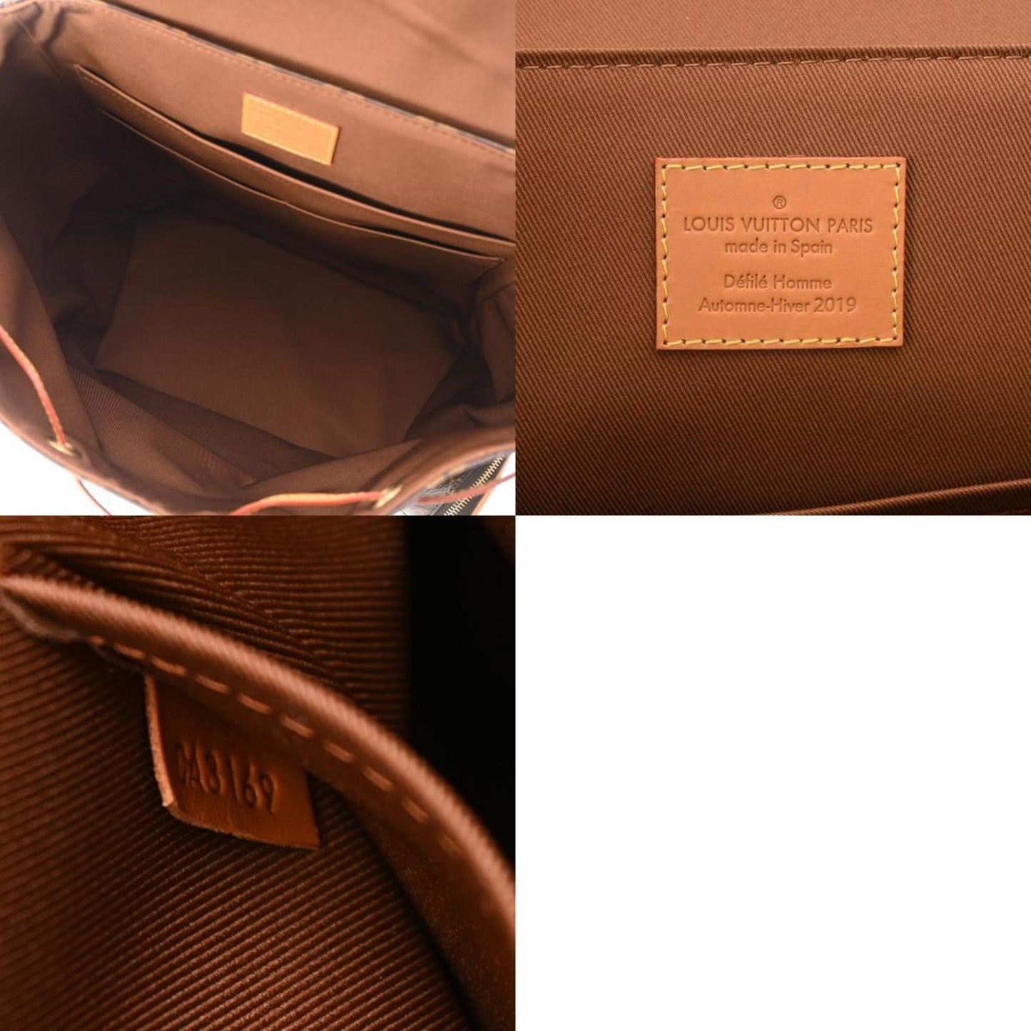 Louis Vuitton Brown Monogram Canvas Backpack