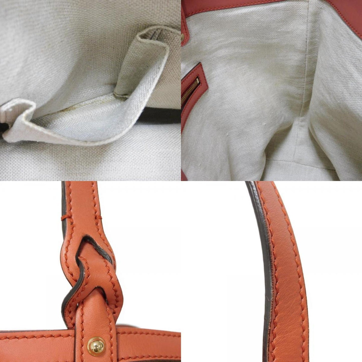 Gucci Beige Linen Shoulder Bag Tote Bag