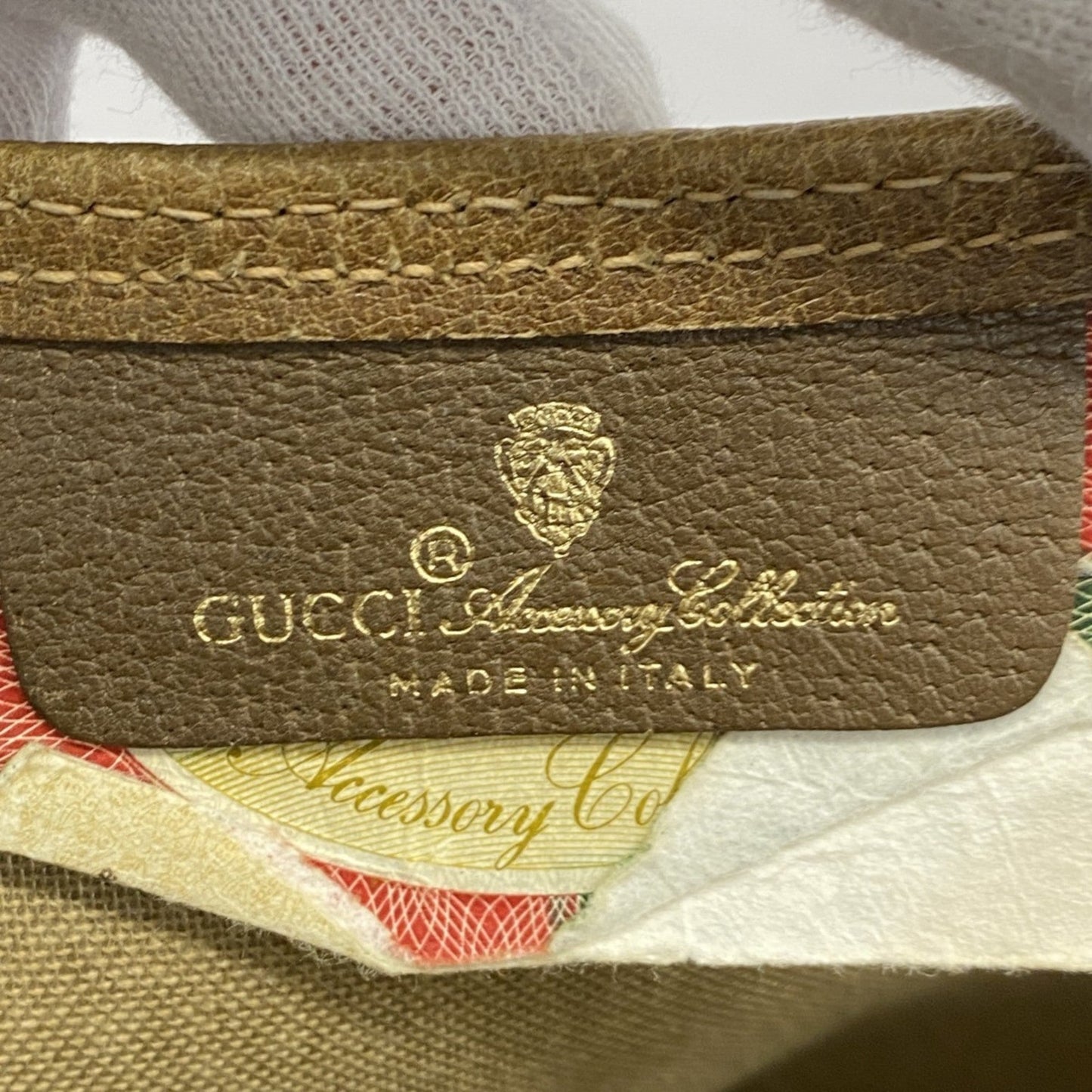 Gucci Brown Pvc Tote Bag