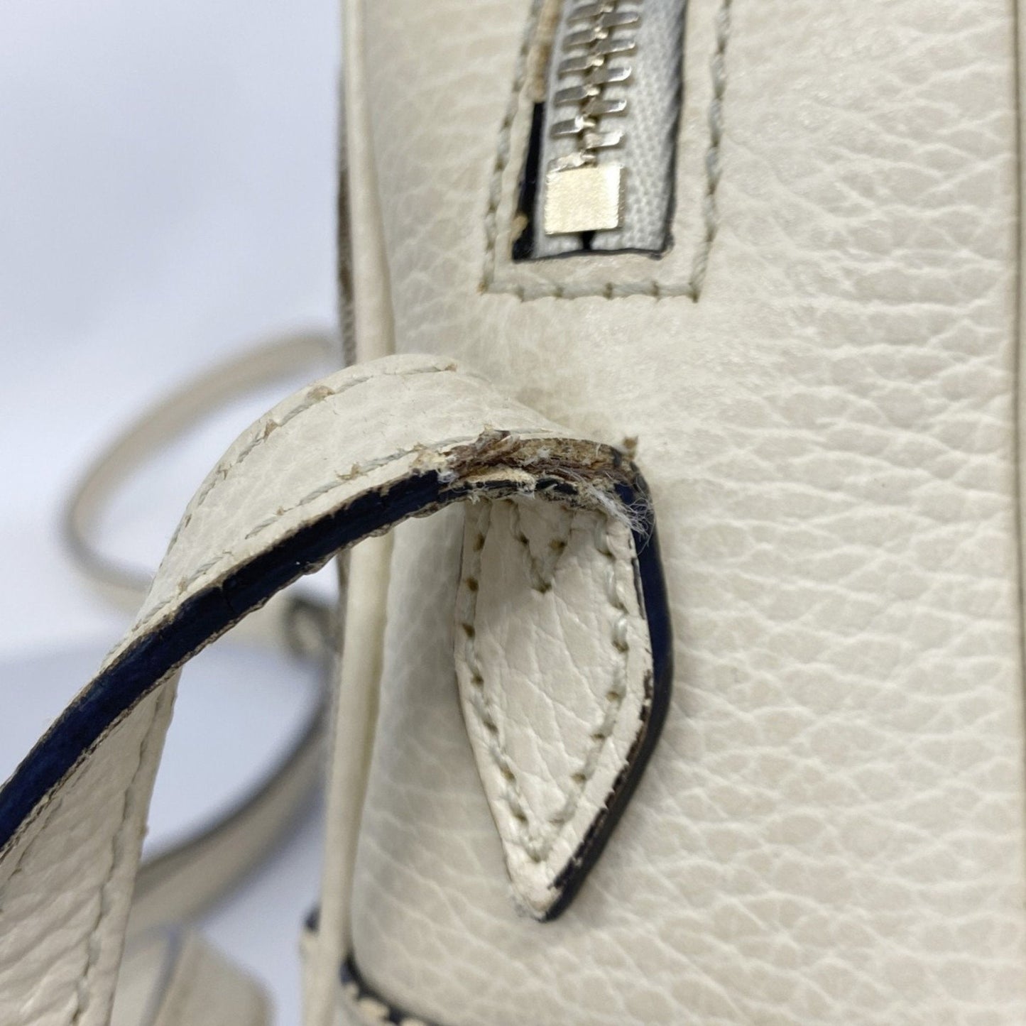 Gucci Brown White Canvas Shoulder Bag
