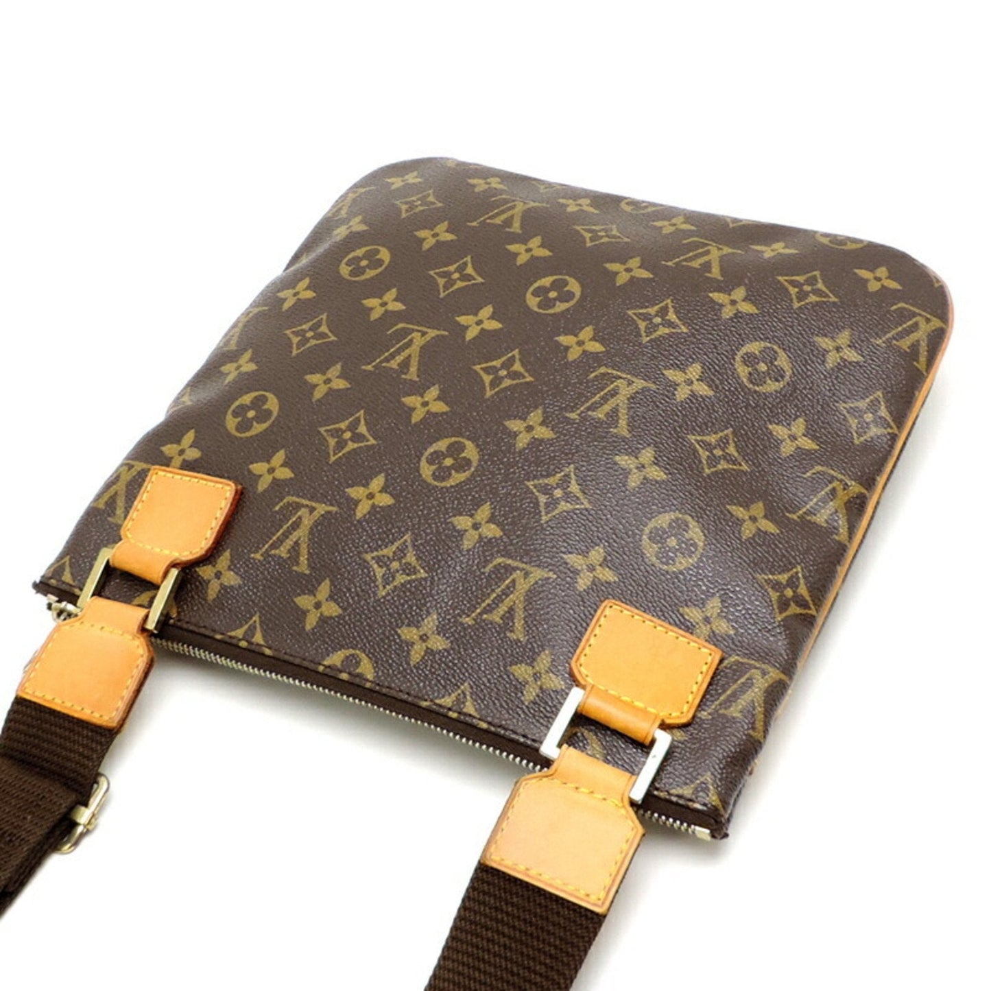 Louis Vuitton Brown Monogram Pochette Shoulder Bag