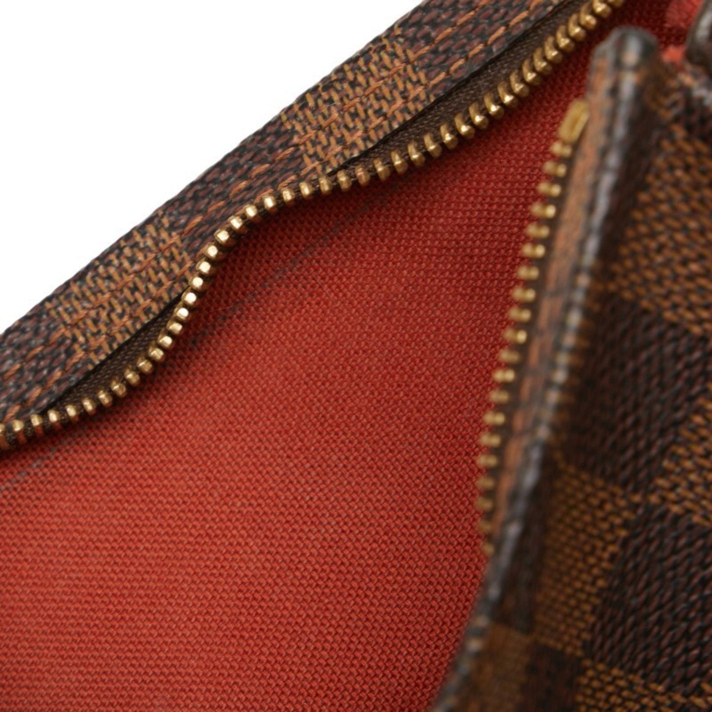 Louis Vuitton Brown Pvc Leather Shoulder Bag