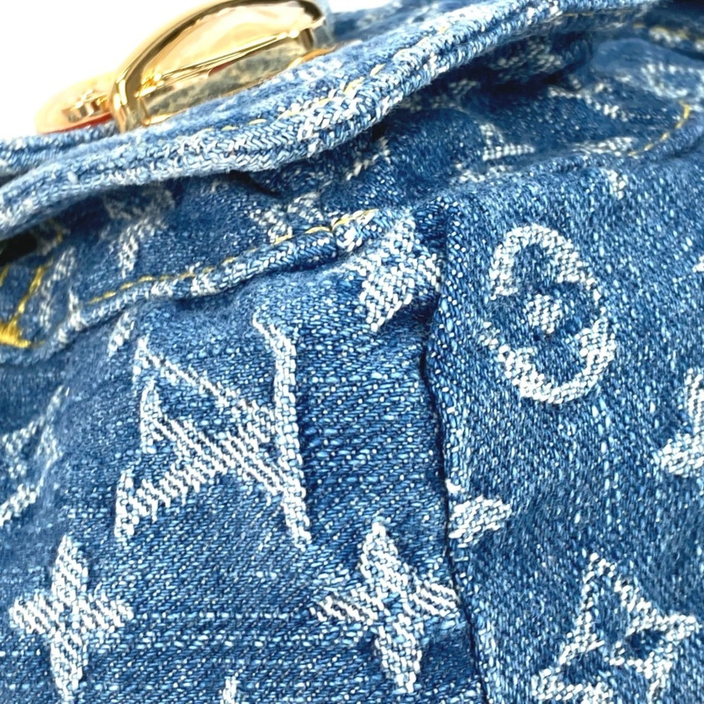Louis Vuitton Blue Monogram Denim Backpack