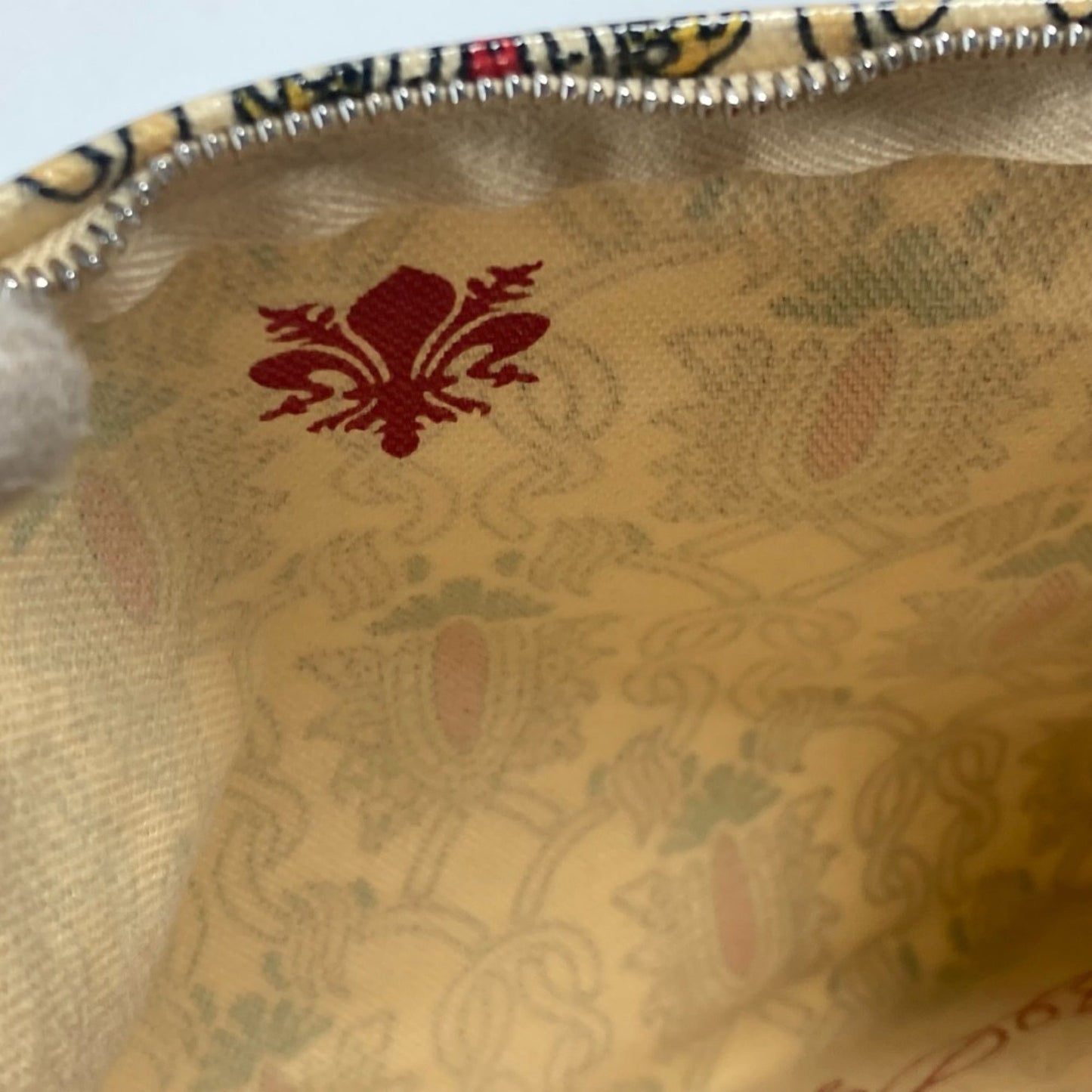 Gucci Red Color Coated Canvas Clutch Bag Pouch