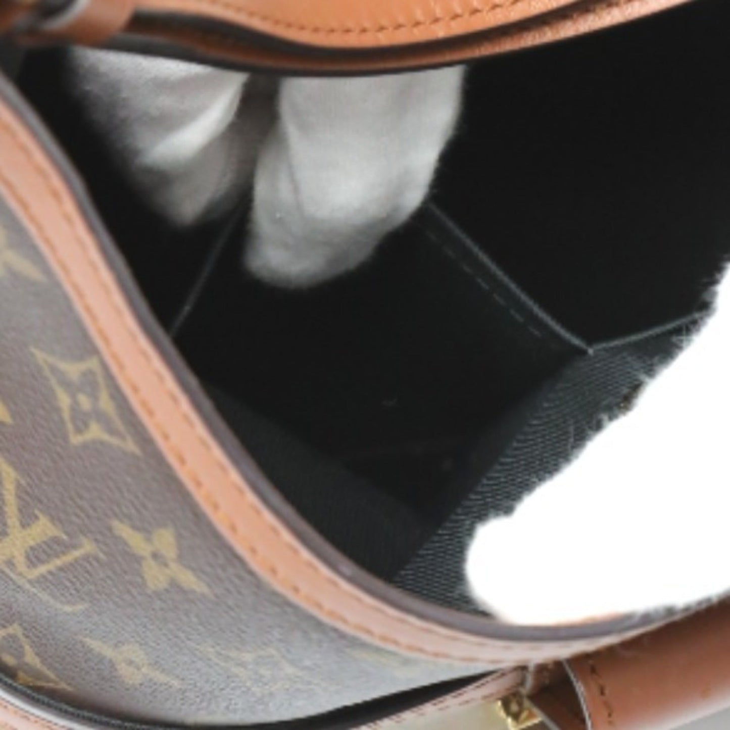 Louis Vuitton Brown Monogram Shoulder Bag