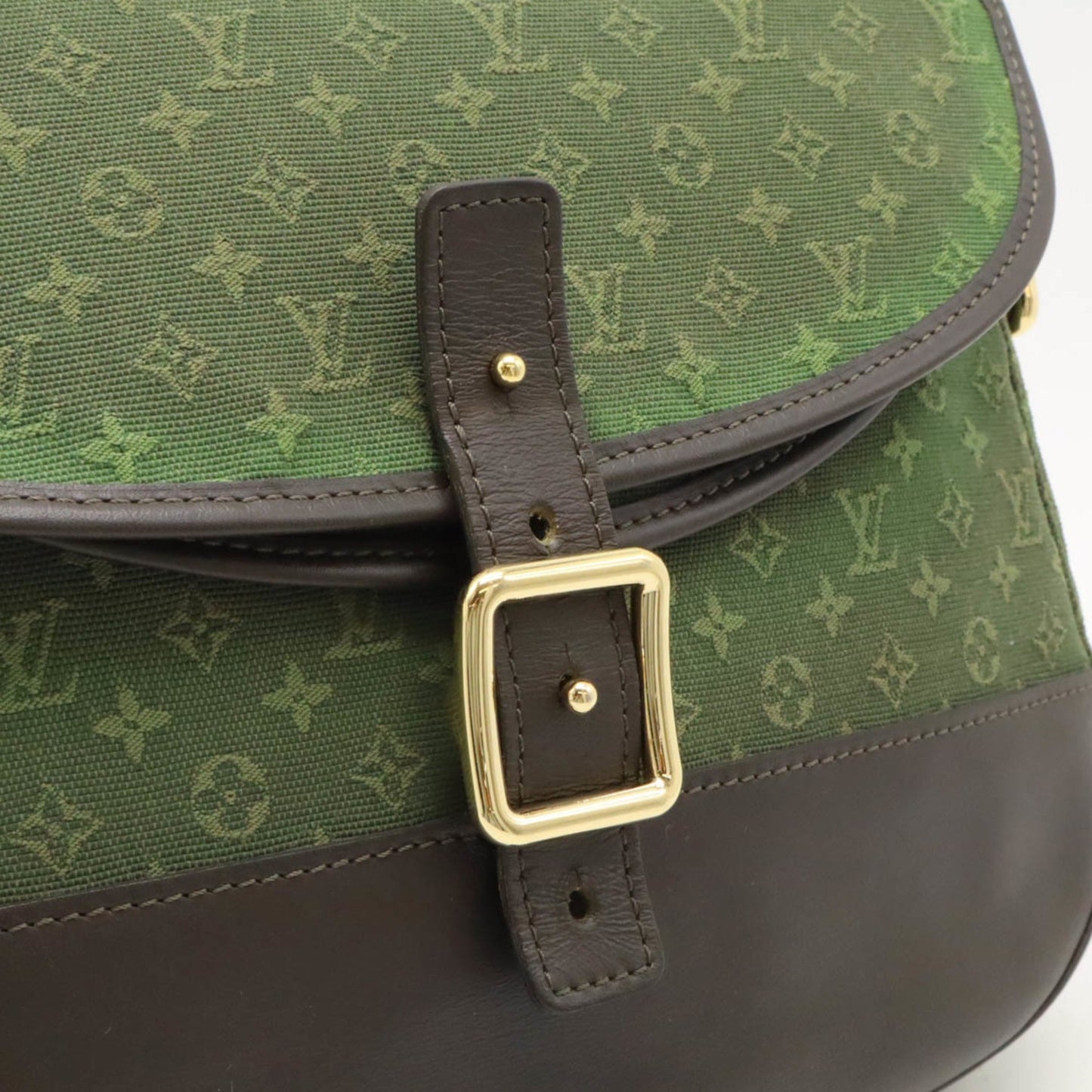 Louis Vuitton Tst Khaki Monogram Leather Shoulder Bag