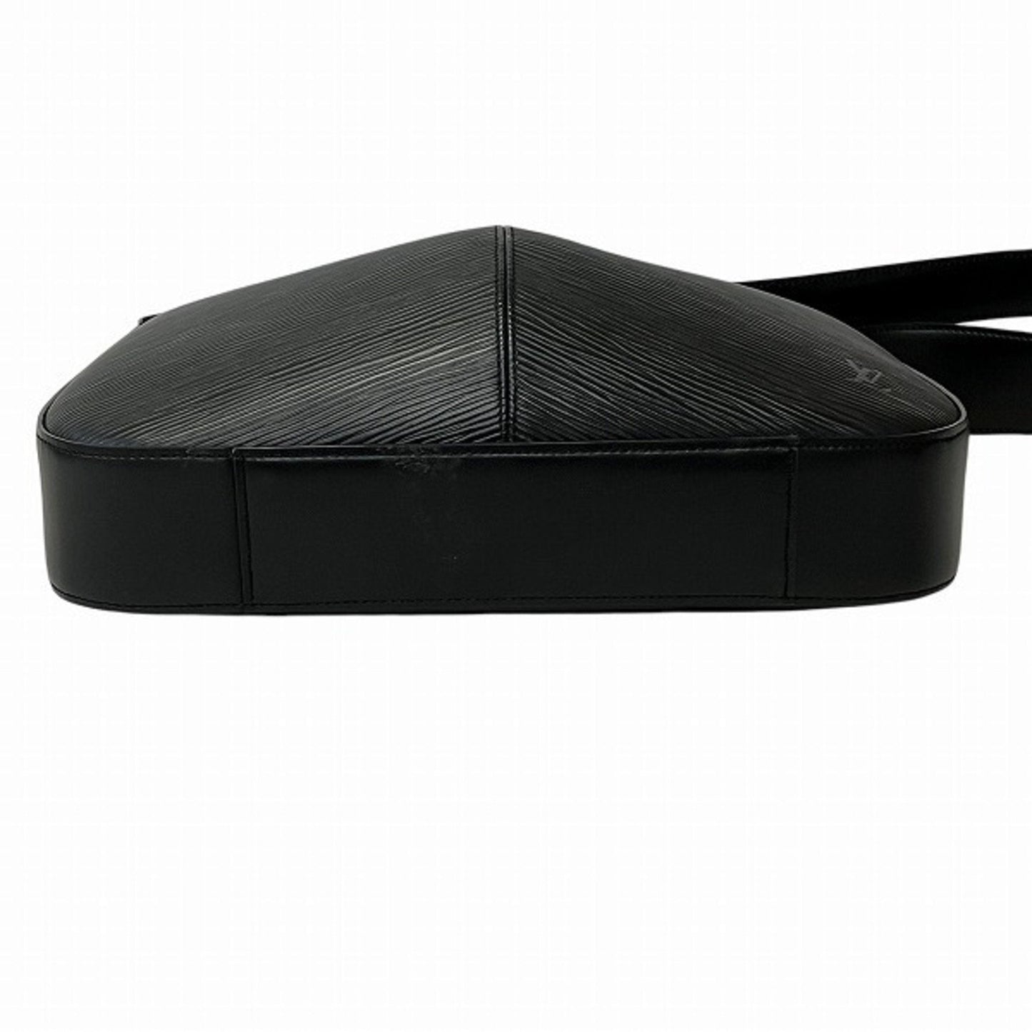 Louis Vuitton Noir Leather Shoulder Bag