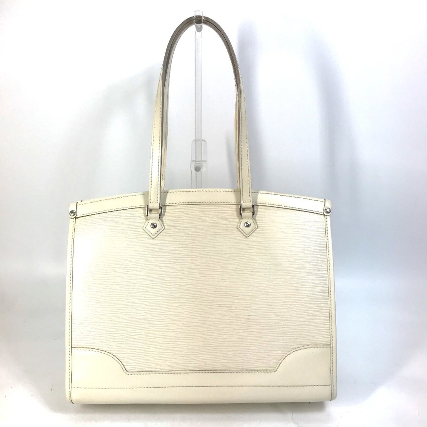 Louis Vuitton White Leather Shoulder Bag