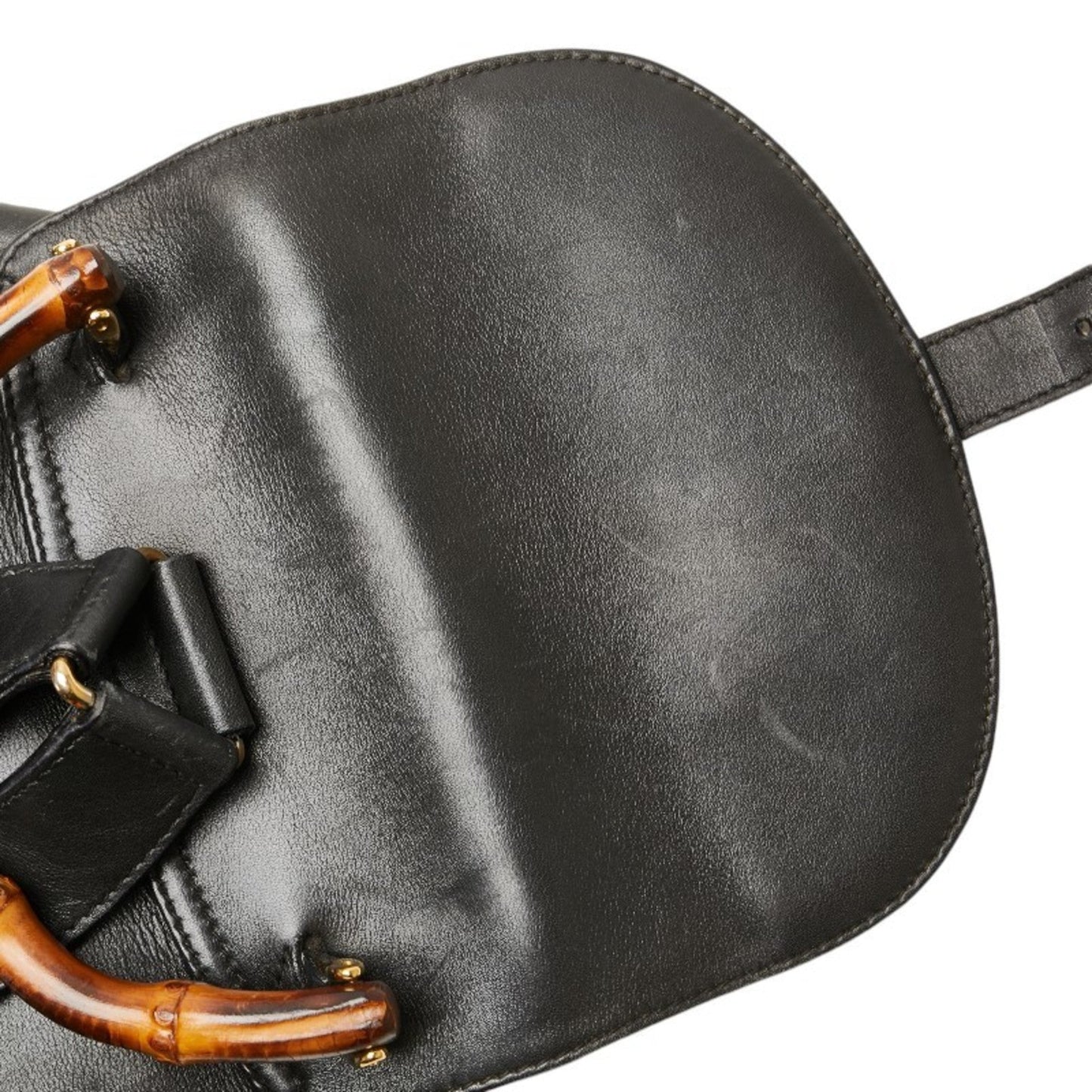 Gucci Black Leather Backpack