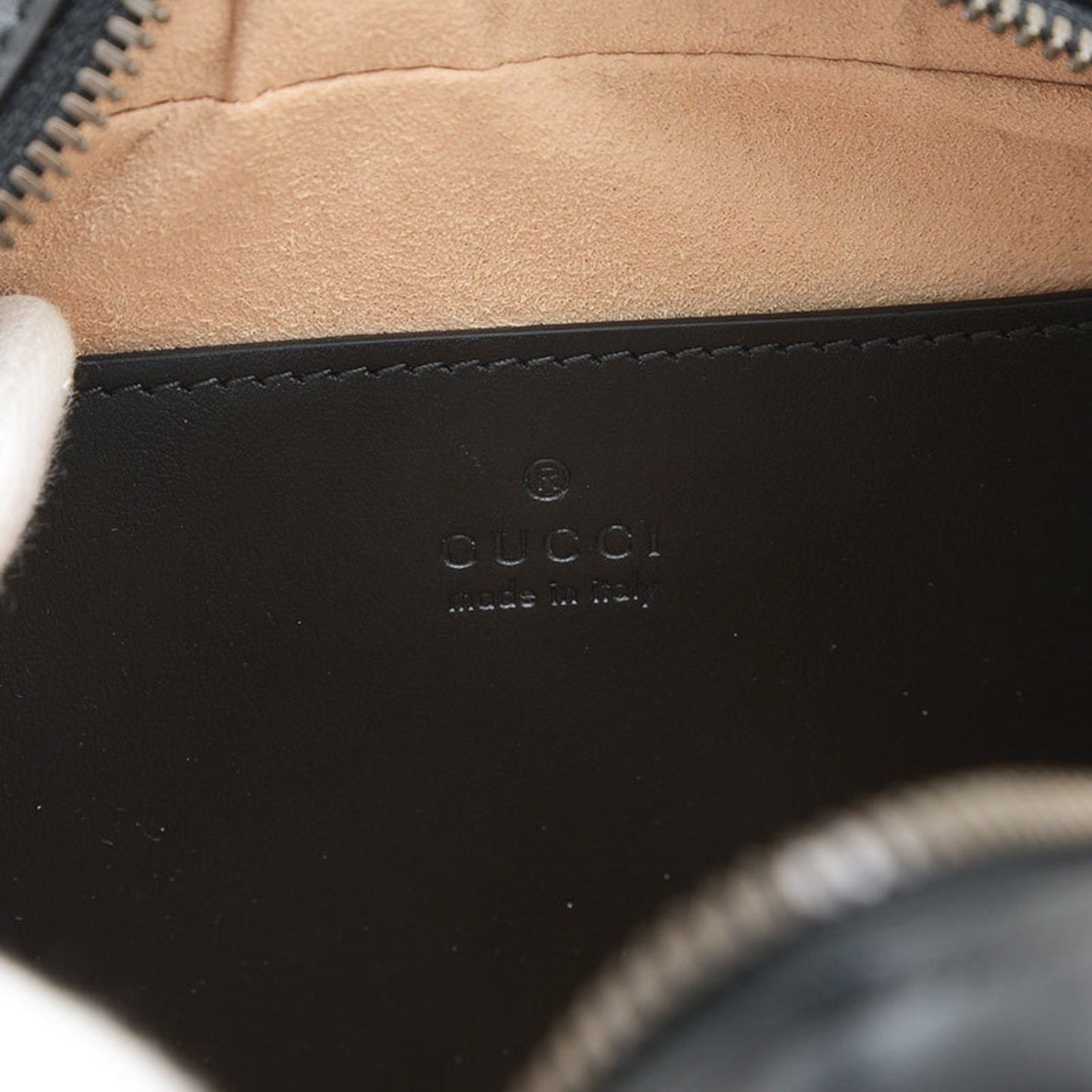 Gucci Black Leather Shoulder Bag