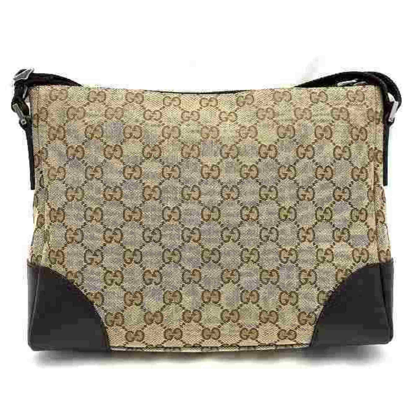 Gucci Brown Pvc Shoulder Bag
