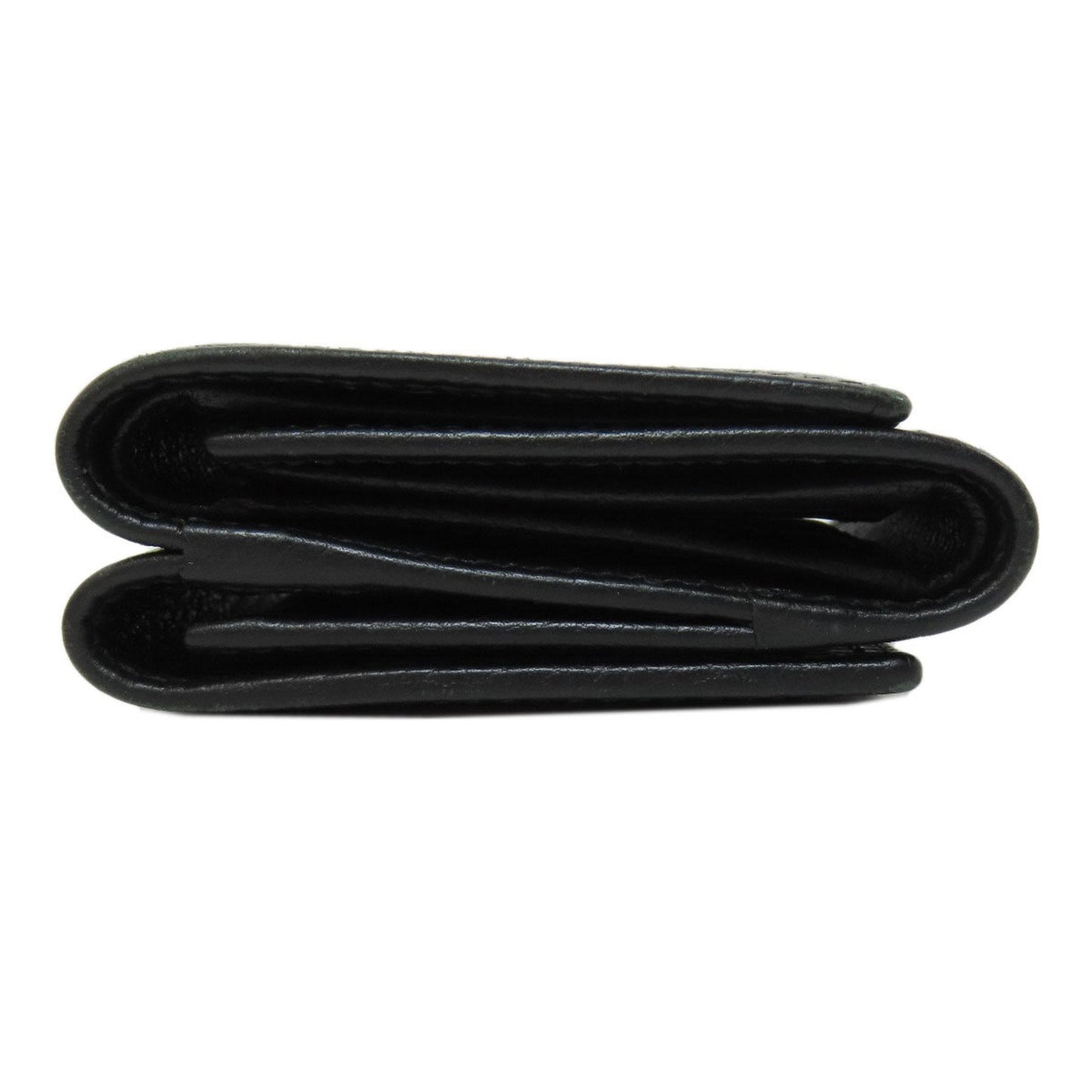 Gucci Black Leather Wallet (Tri-Fold)