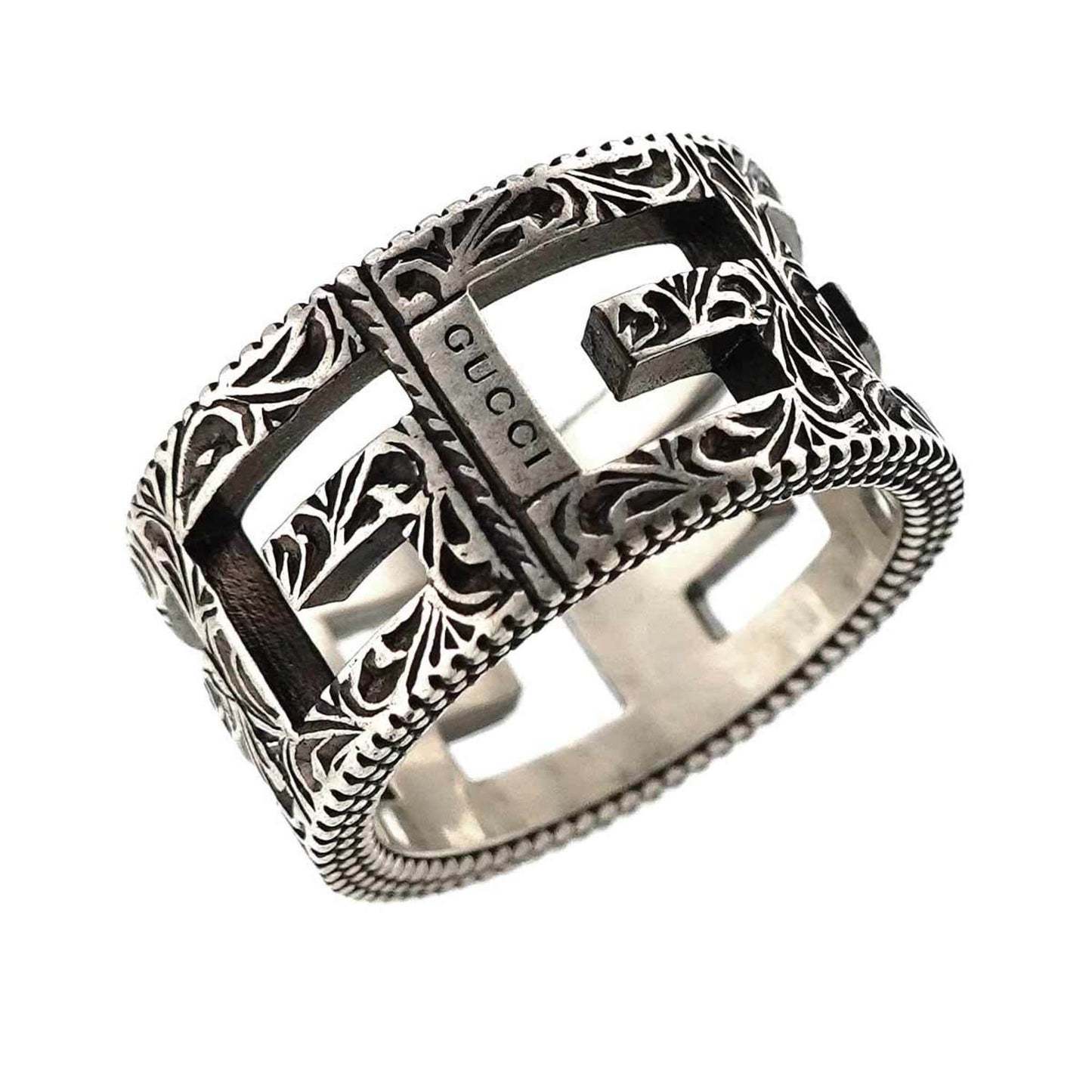 Gucci Silver Silver 925 Band Ring