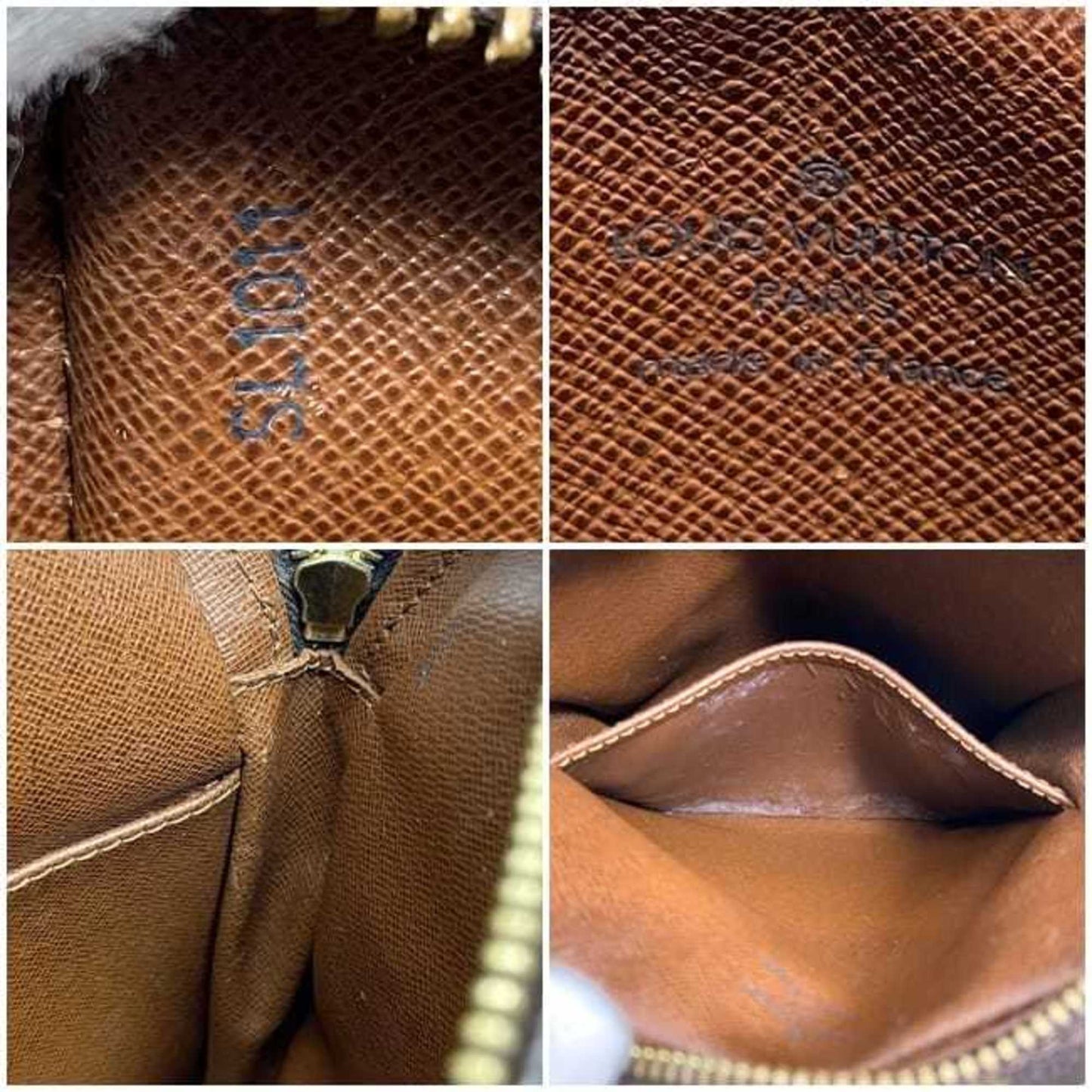 Louis Vuitton Monogram Brown Galle Monogram White Monogram Shoulder Bag