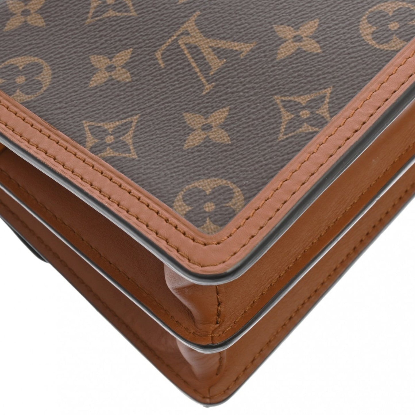 Louis Vuitton Brown Monogram Canvas Shoulder Bag