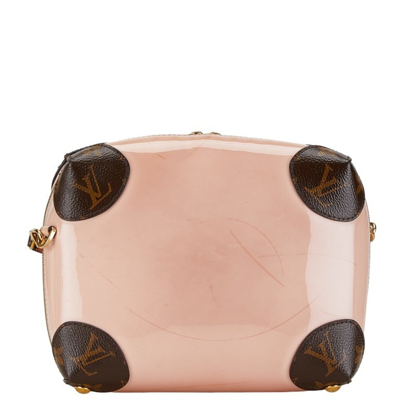 Louis Vuitton Pink Rose Ballerine Patent Leather Leather Shoulder Bag