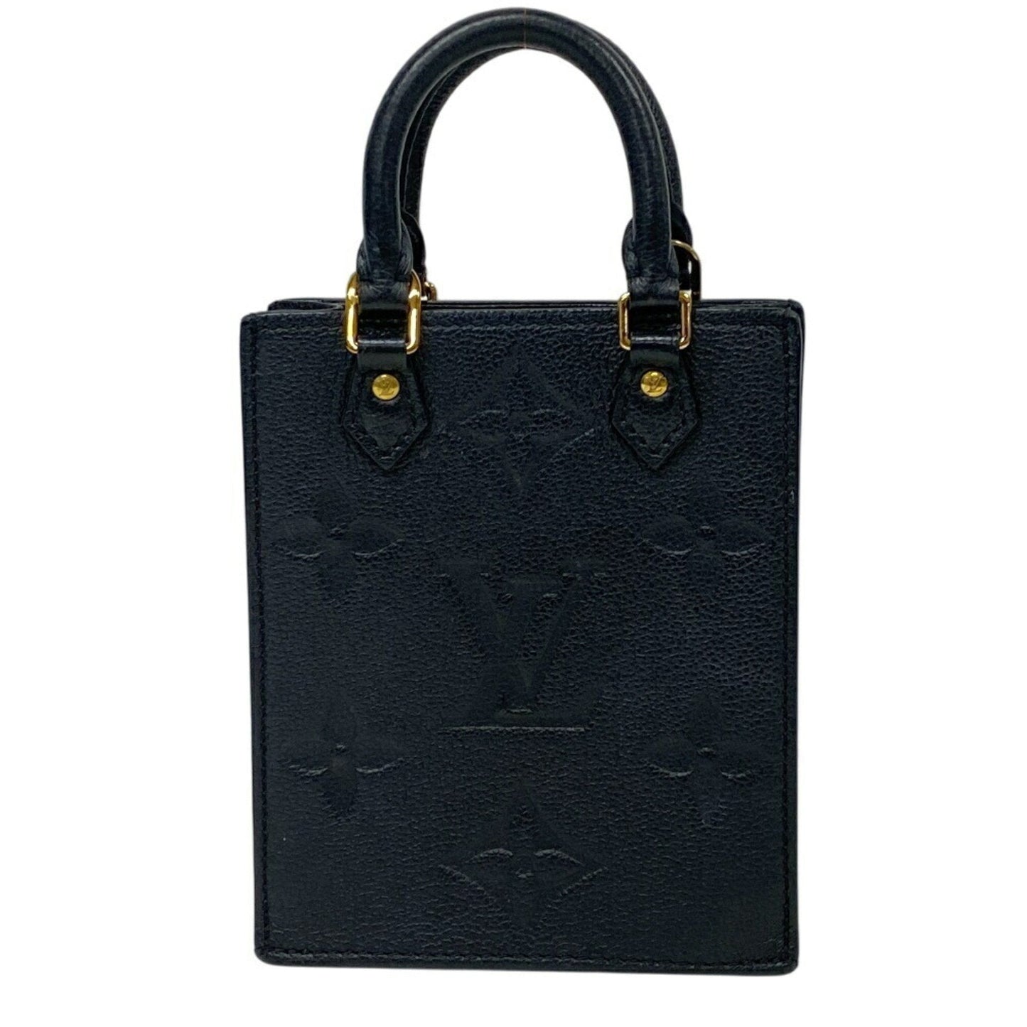 Louis Vuitton Monogram Navy Leather Shoulder Bag ()