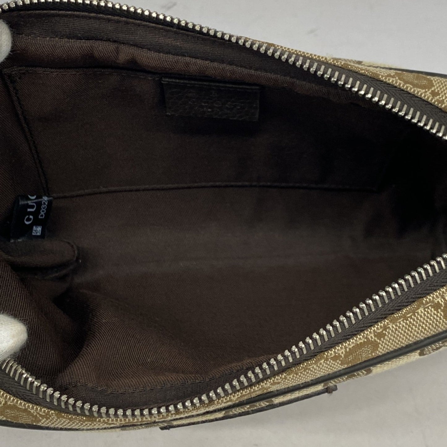 Gucci Brown Canvas Fanny Pack