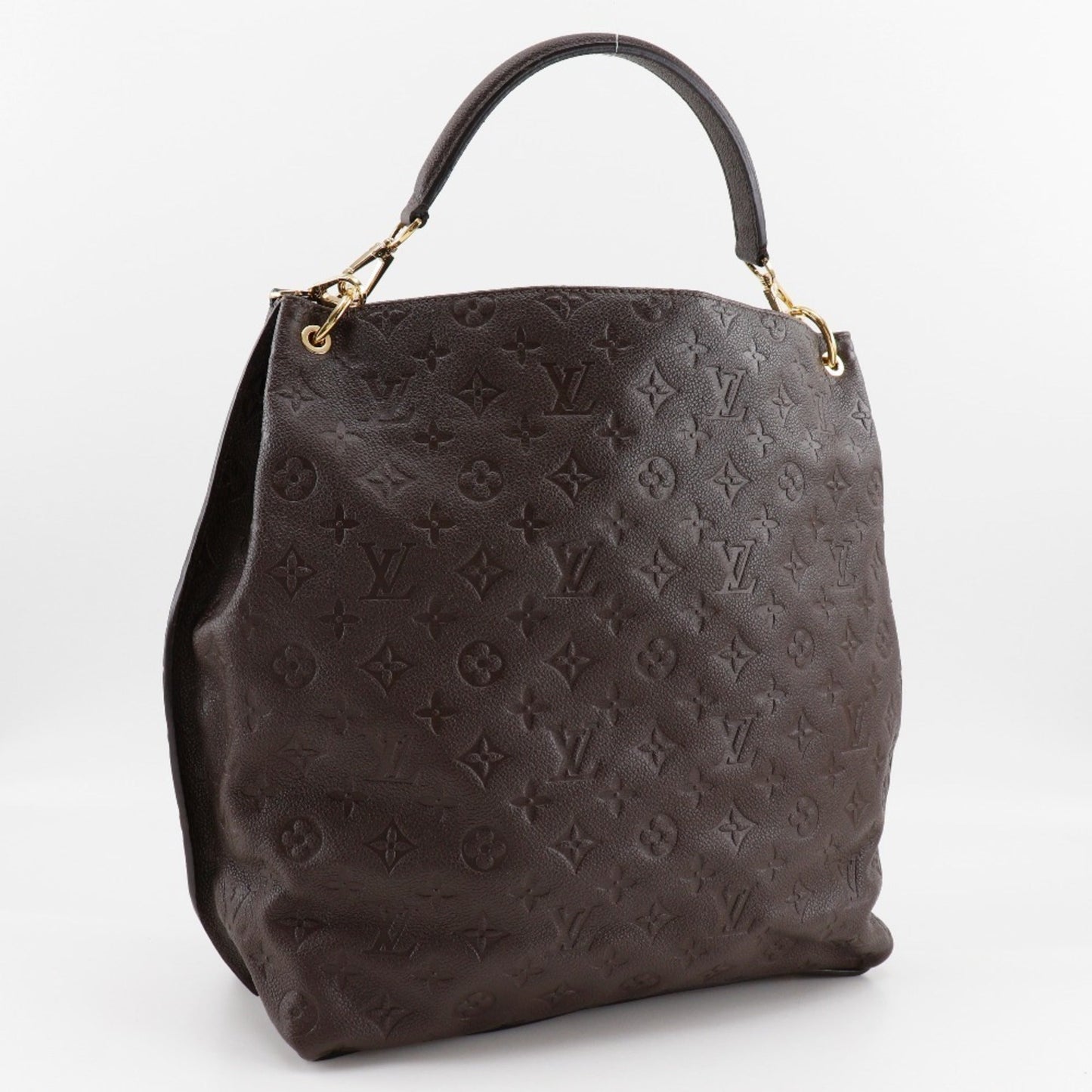 Louis Vuitton Brown Earth Monogram Empreinte Shoulder Bag
