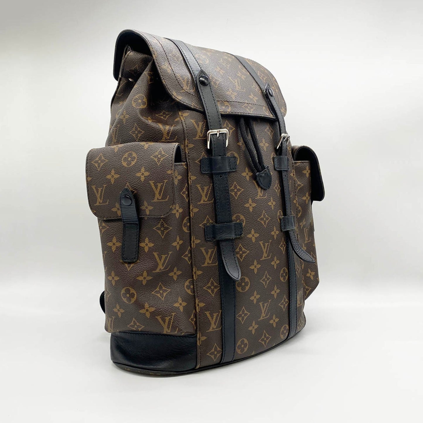 Louis Vuitton Monogram Macassar Brown Pvc Backpack