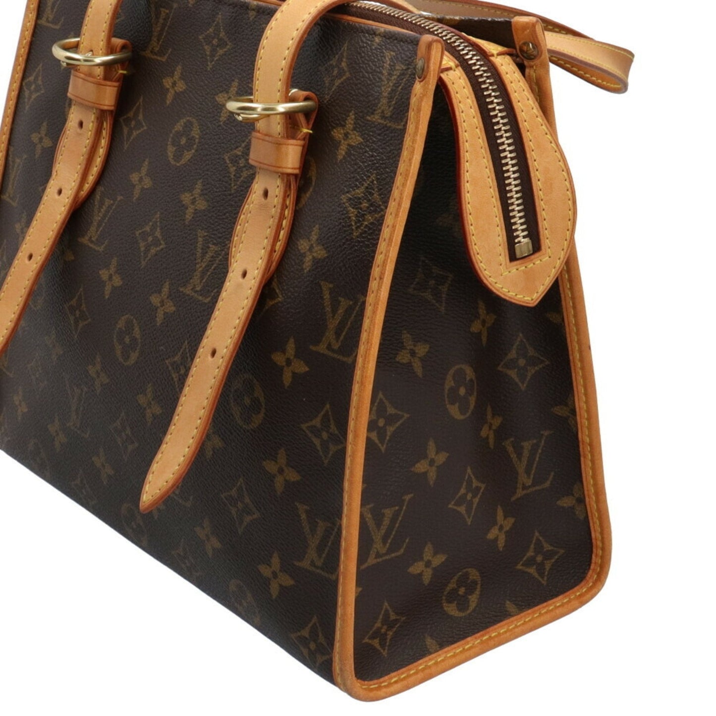 Louis Vuitton Brown Monogram Canvas Shoulder Bag
