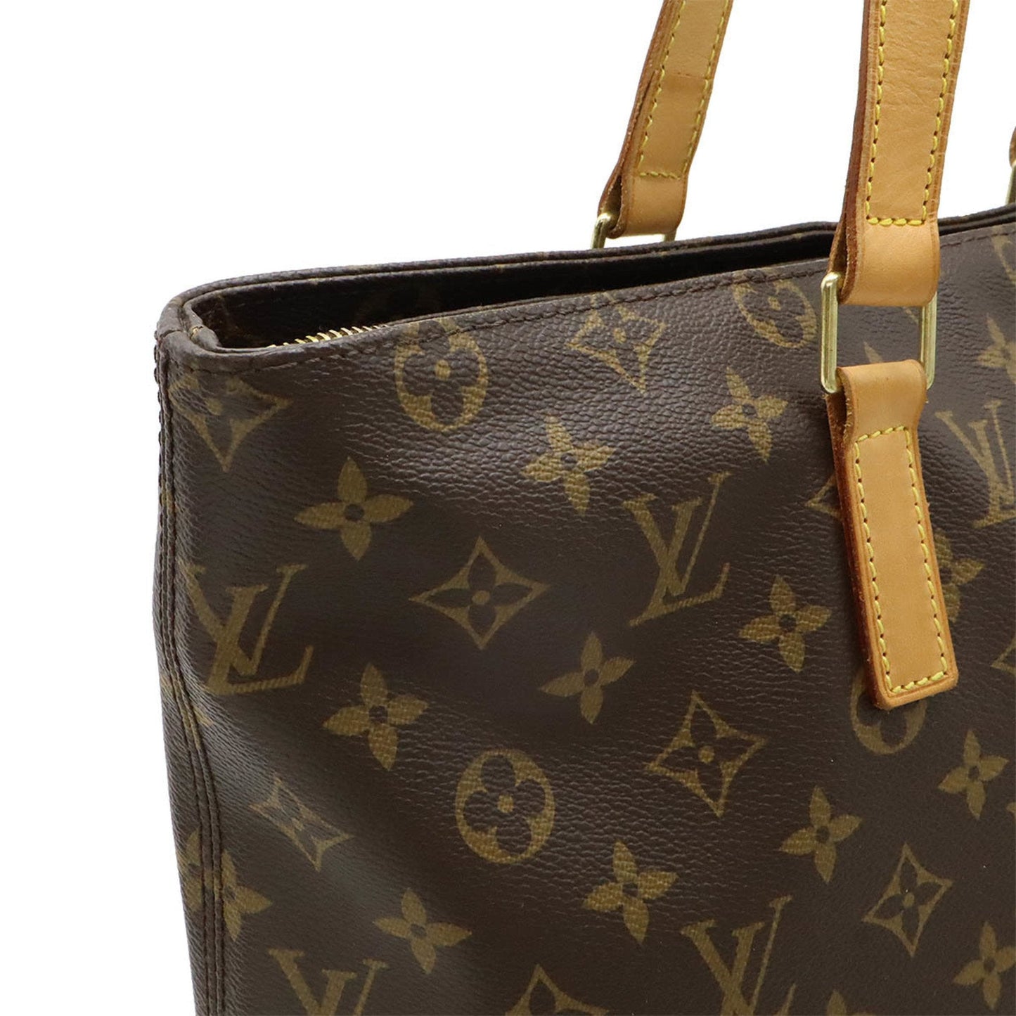 Louis Vuitton Brown Monogram Shoulder Bag Tote Bag